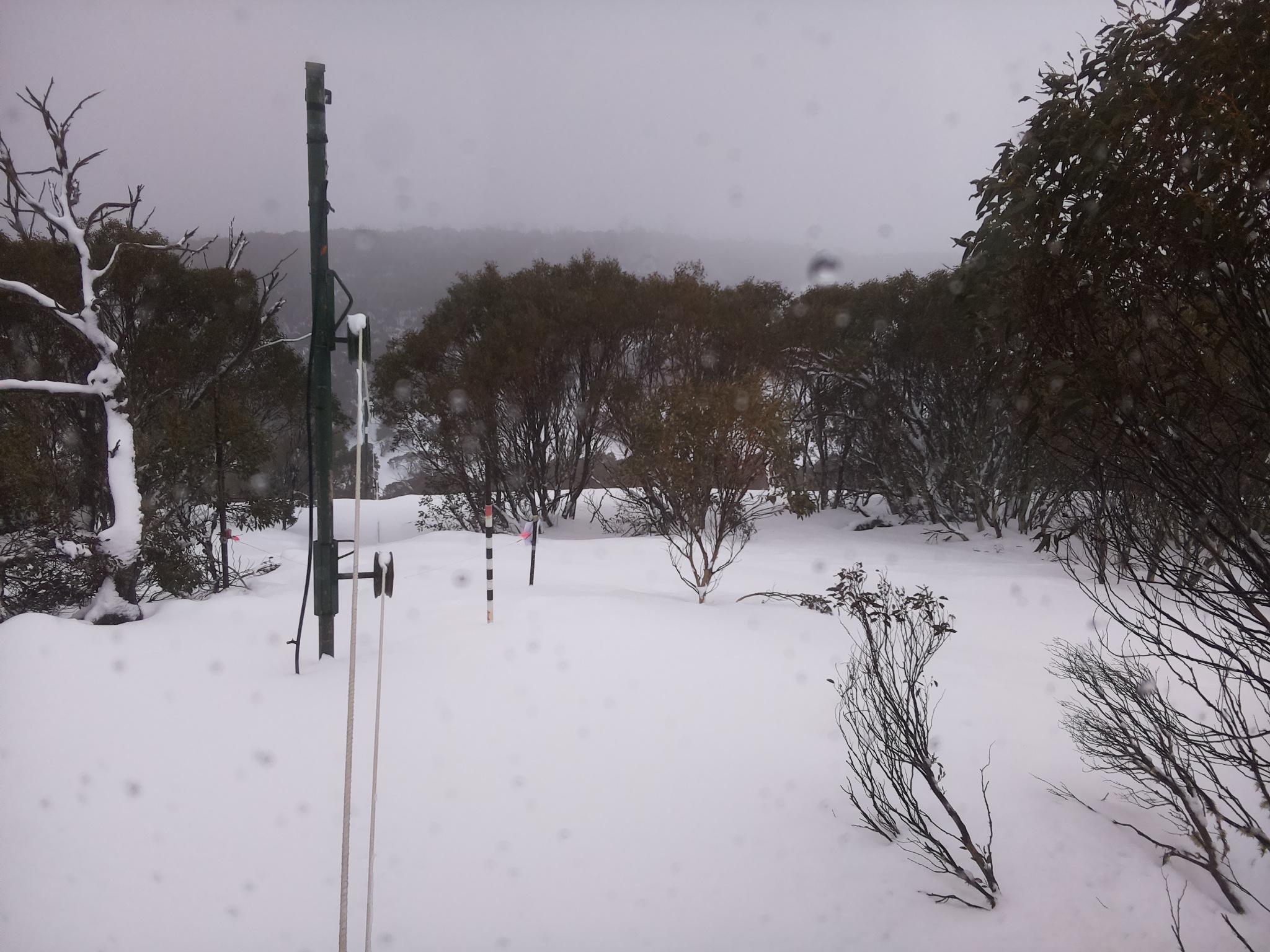 Bogong Web Cam 3:00pm Saturday 26th of July 2025