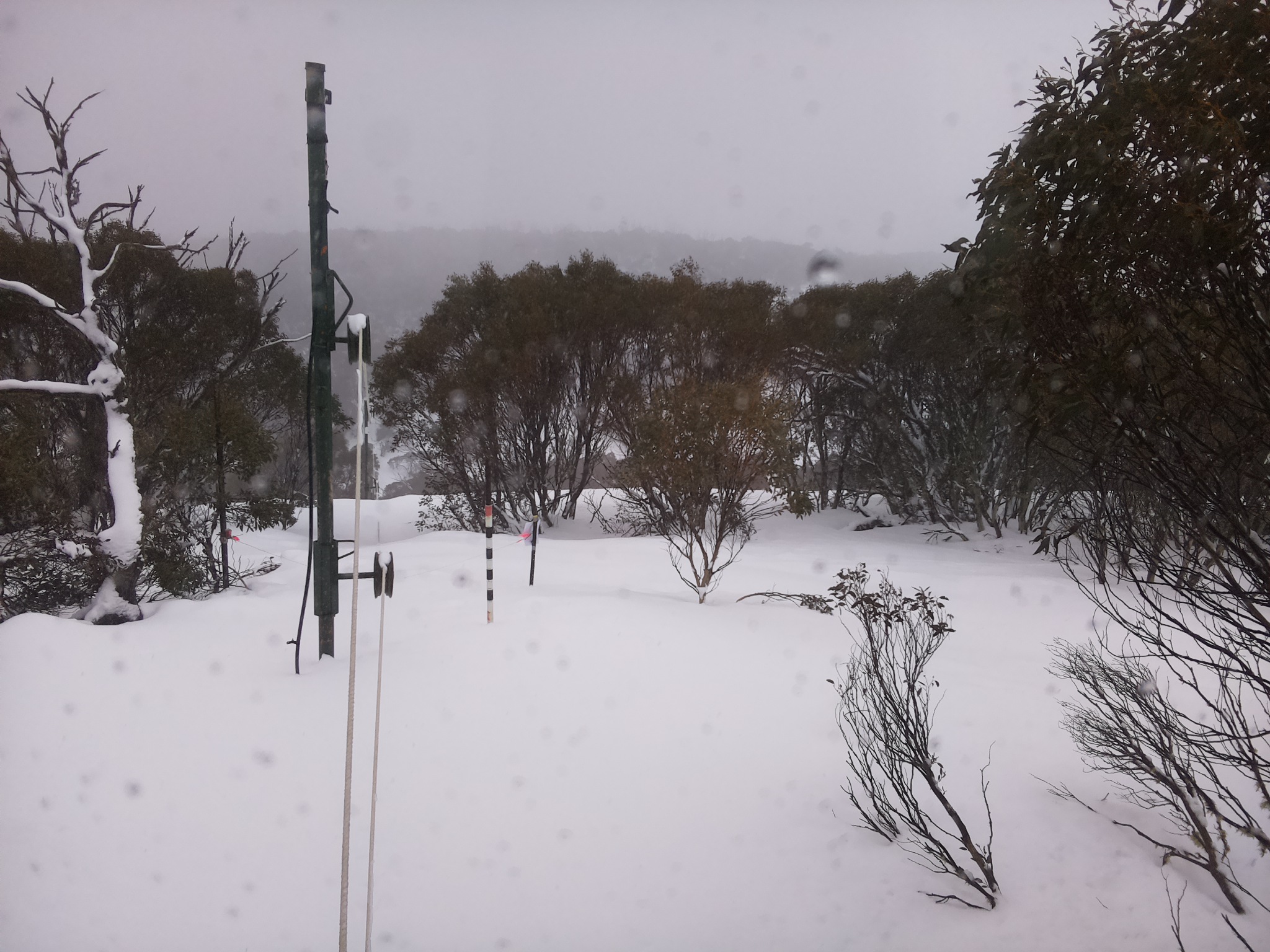Bogong Web Cam 3:10pm Saturday 26th of July 2025