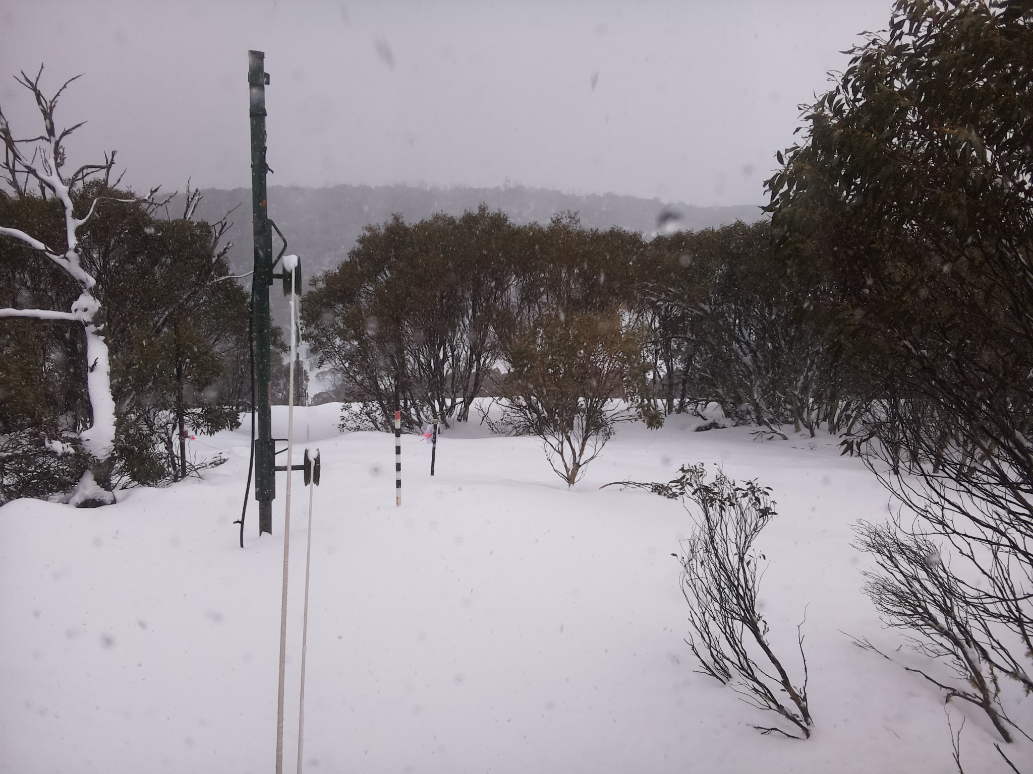 Bogong Web Cam 3:30pm Saturday 26th of July 2025