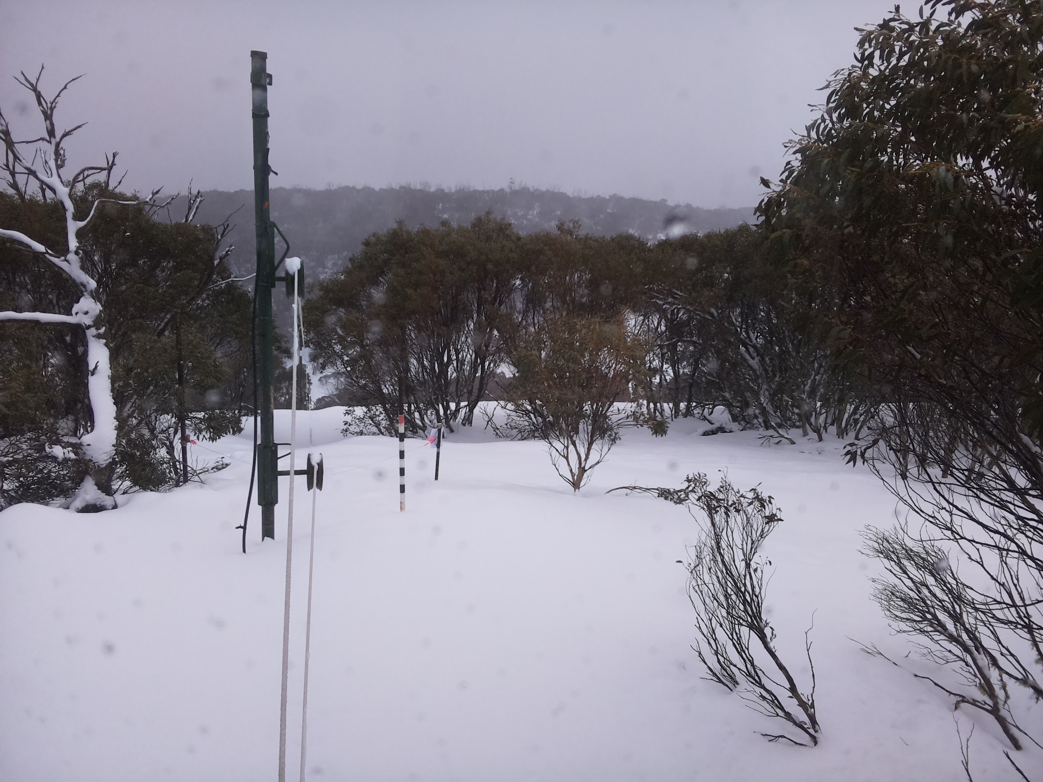 Bogong Web Cam 3:40pm Saturday 26th of July 2025