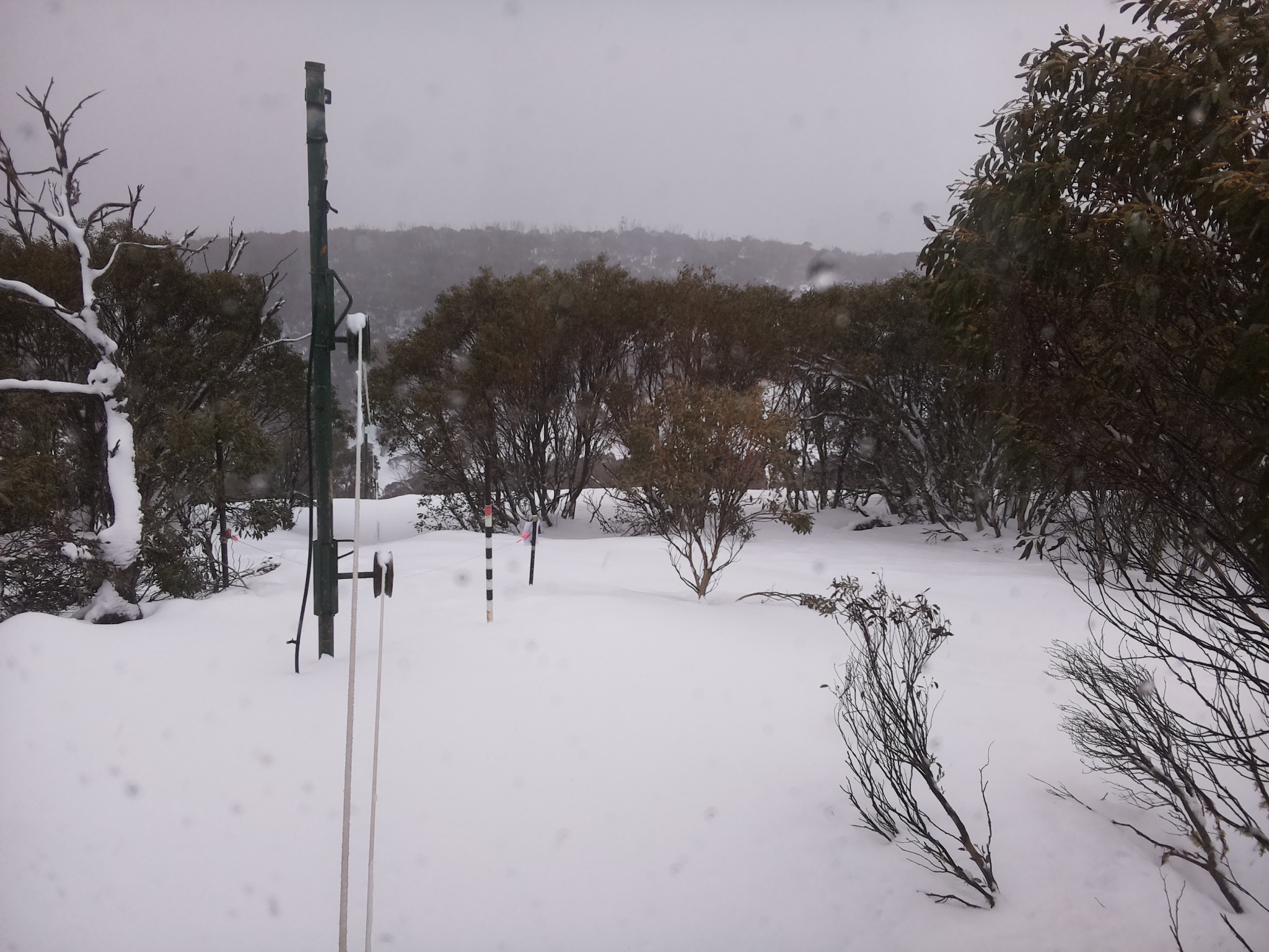 Bogong Web Cam 3:50pm Saturday 26th of July 2025