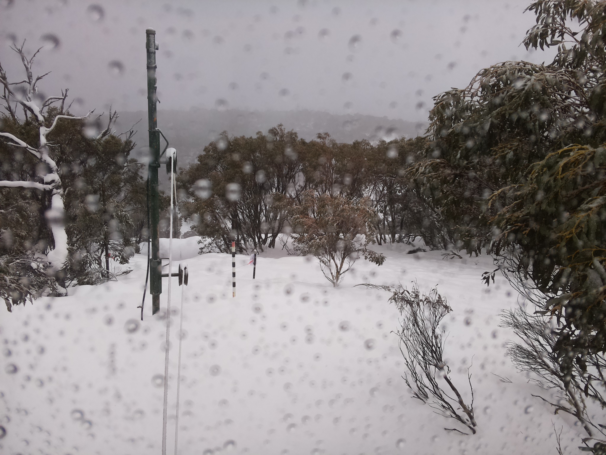 Bogong Web Cam 8:30am Sunday 27th of July 2025