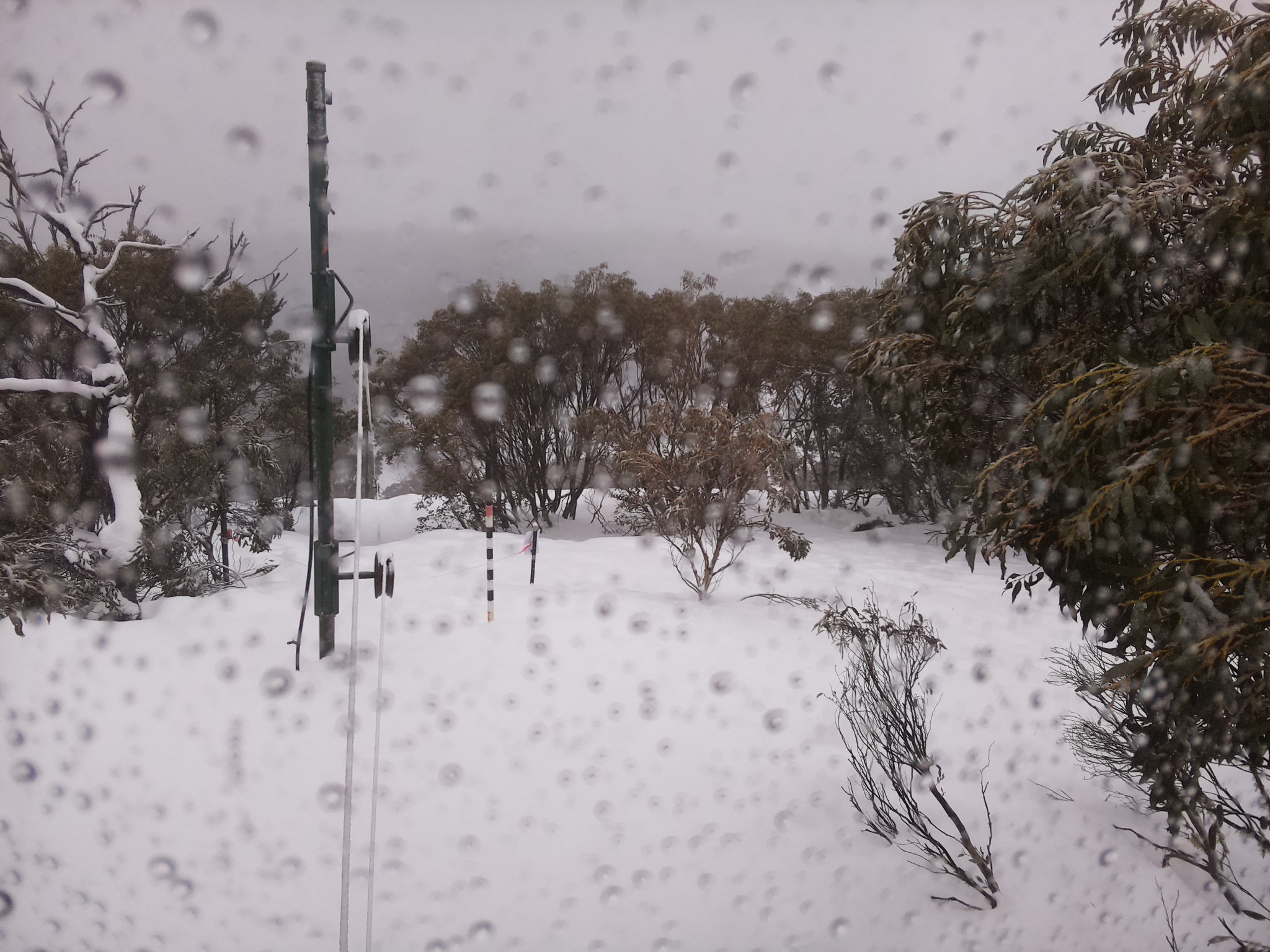 Bogong Web Cam 8:40am Sunday 27th of July 2025