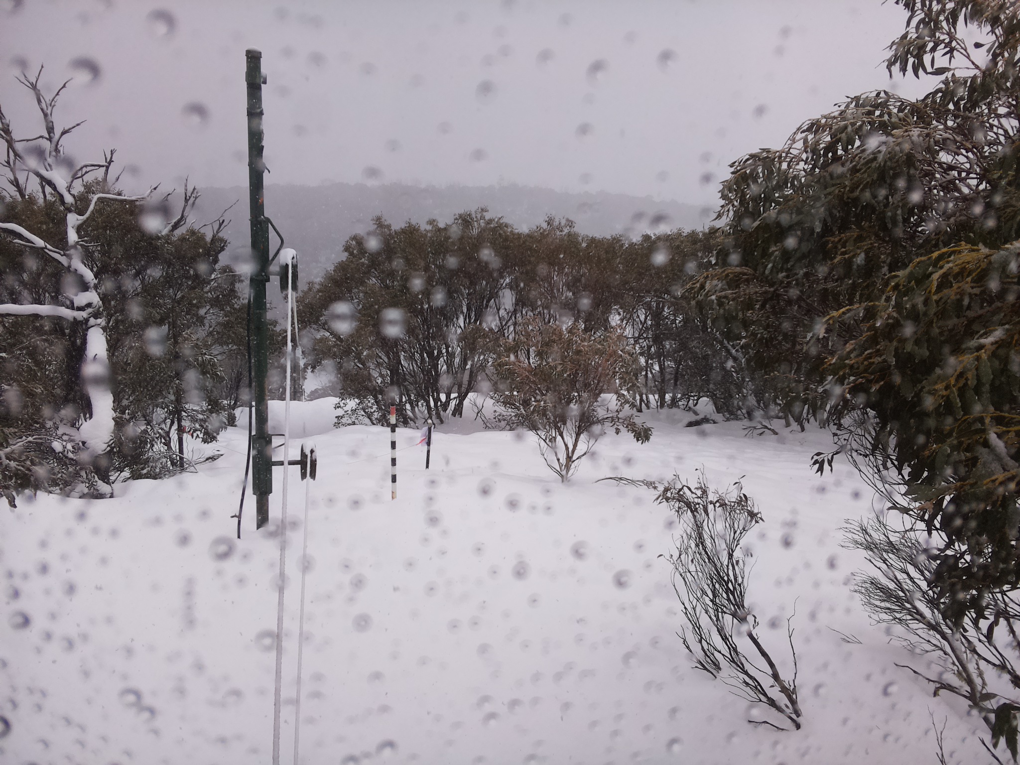 Bogong Web Cam 9:30am Sunday 27th of July 2025