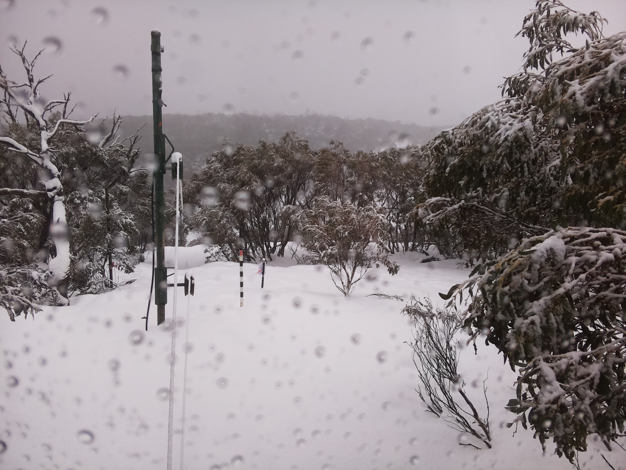 Bogong Web Cam 10:40am Sunday 27th of July 2025