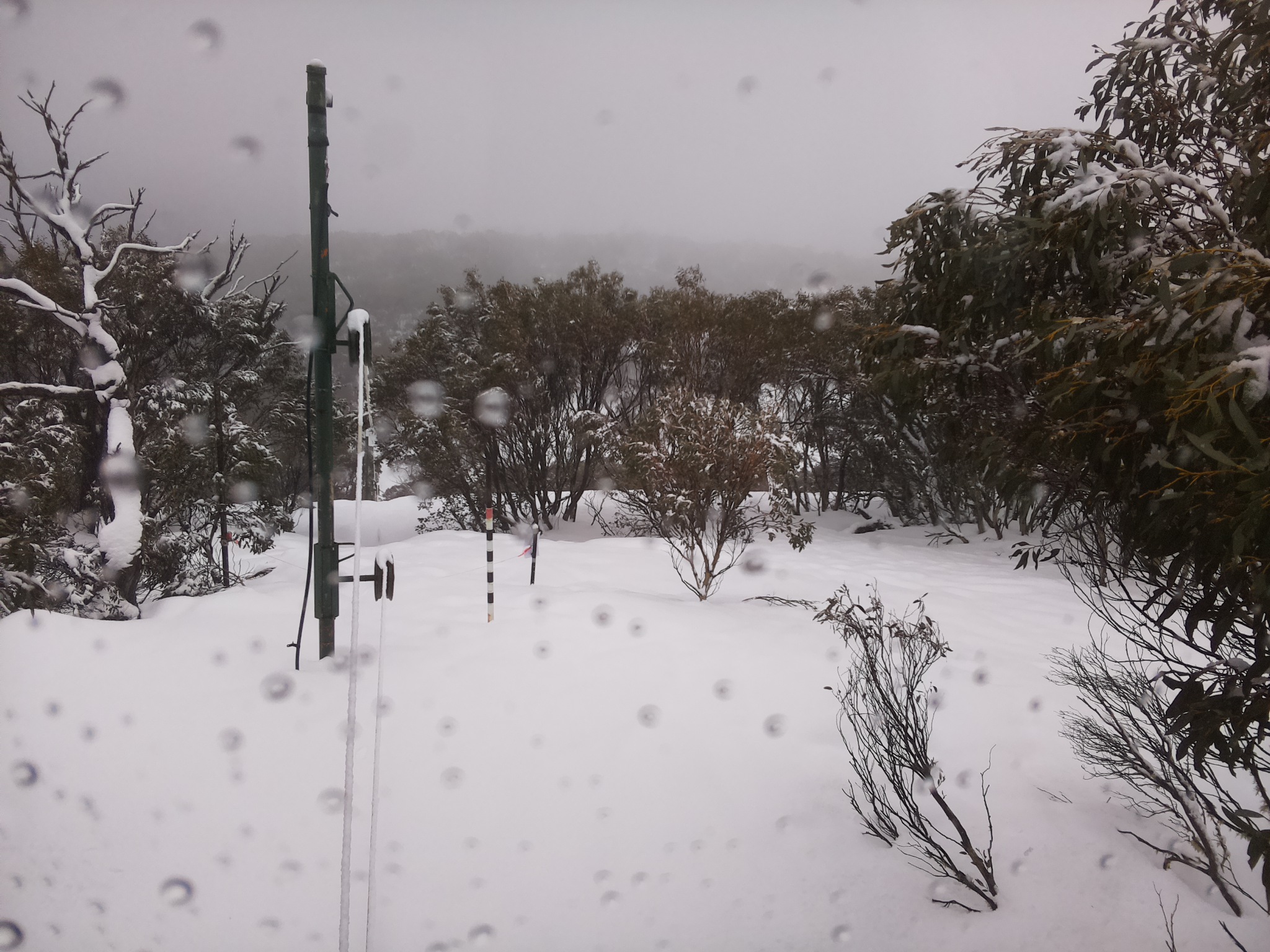 Bogong Web Cam 12:00pm Sunday 27th of July 2025