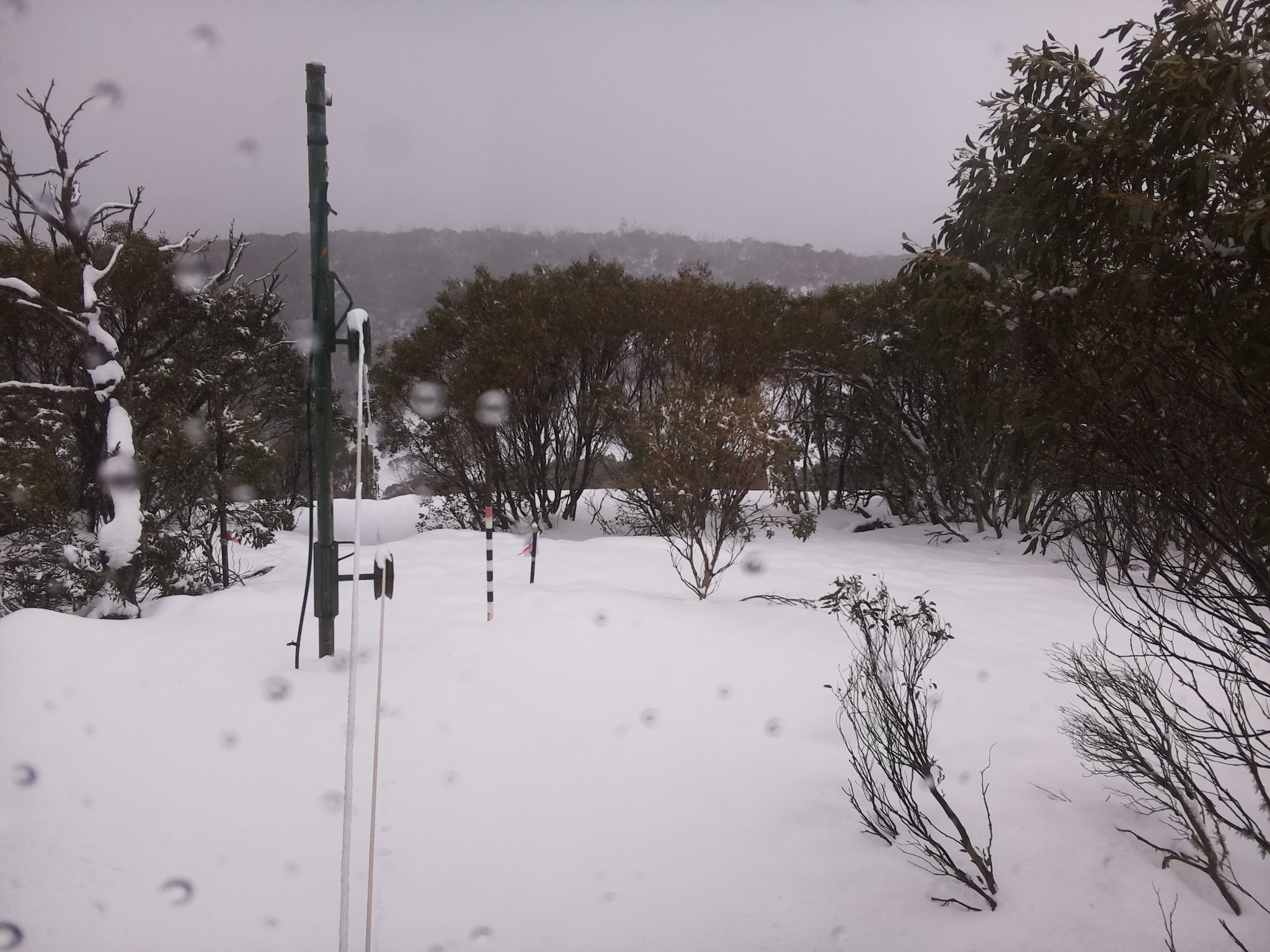 Bogong Web Cam 1:00pm Sunday 27th of July 2025
