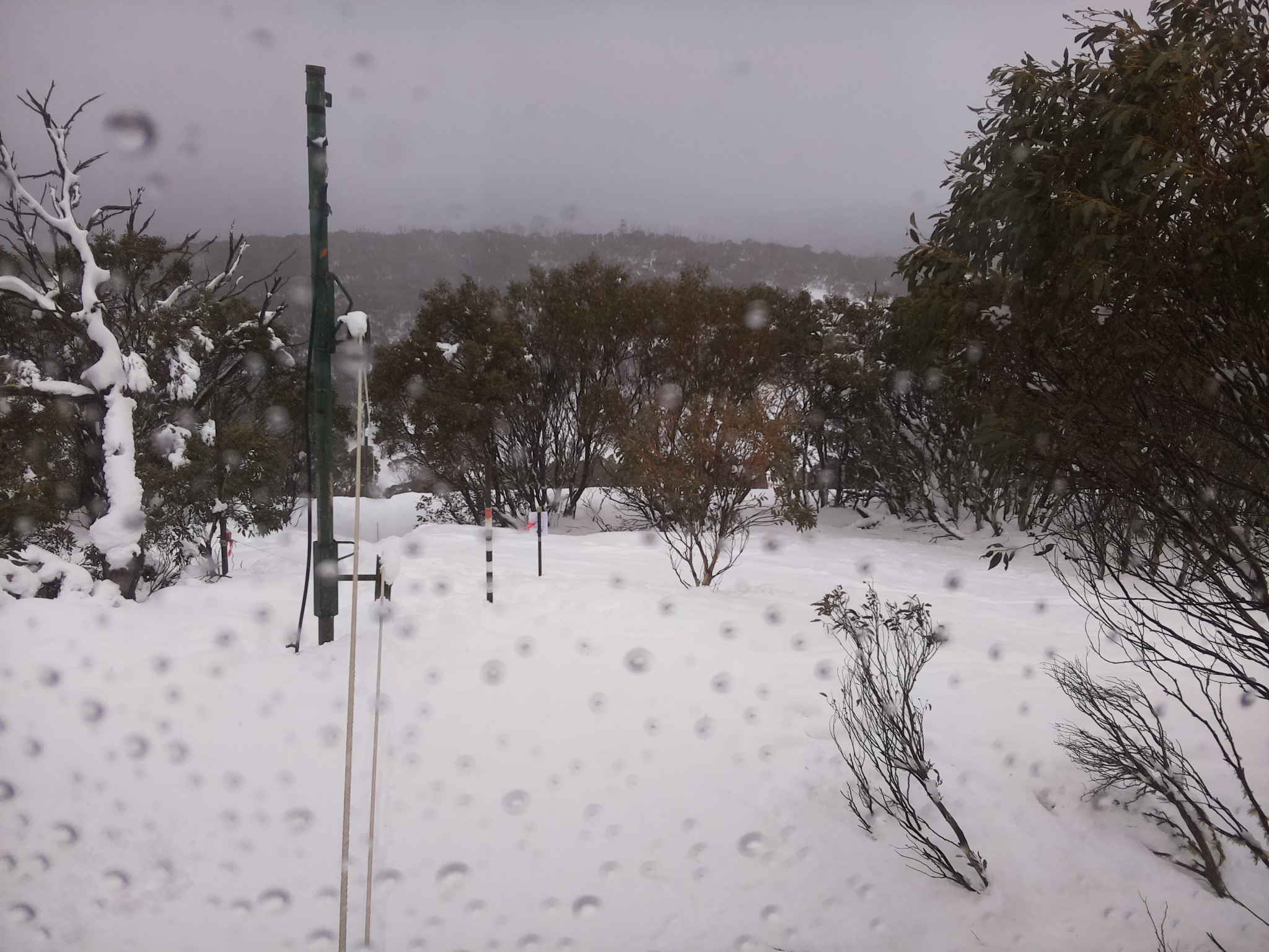 Bogong Web Cam 1:00pm Monday 28th of July 2025