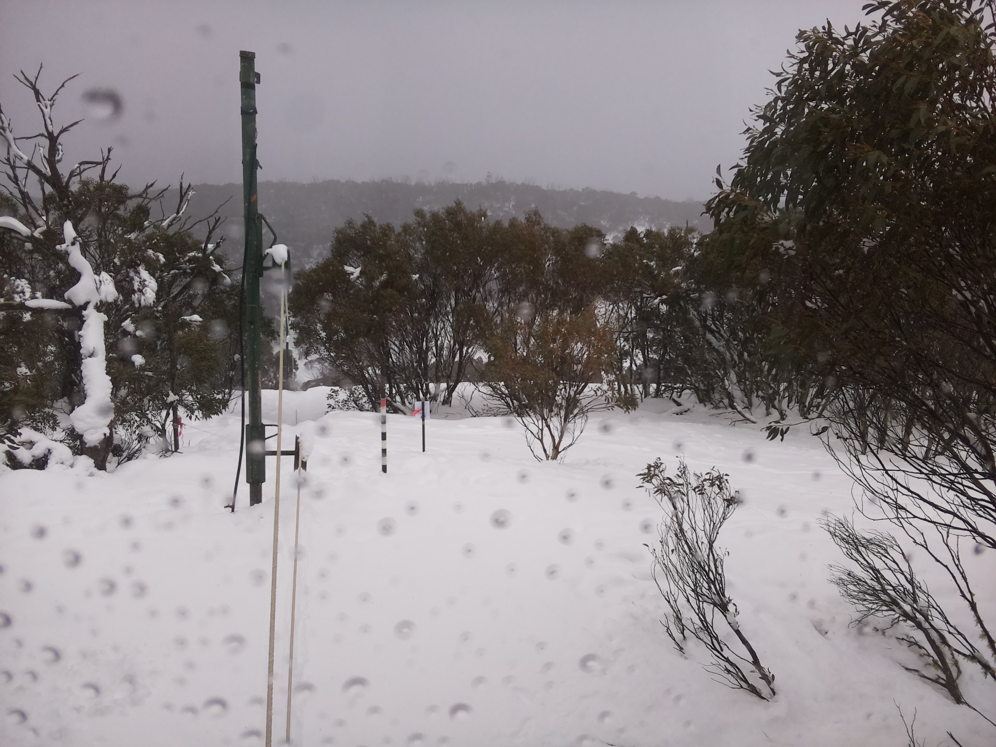 Bogong Web Cam 1:20pm Monday 28th of July 2025