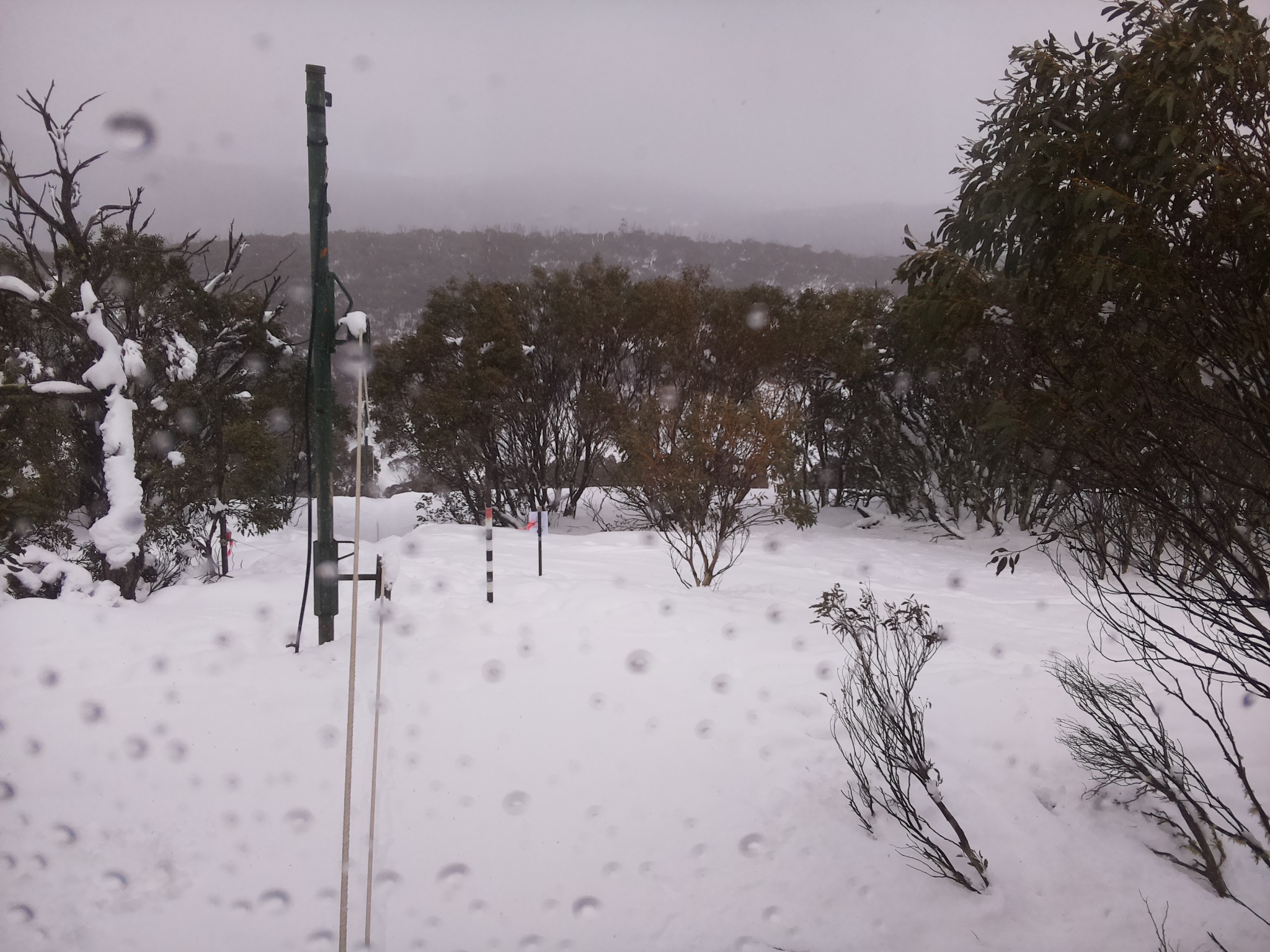 Bogong Web Cam 1:30pm Monday 28th of July 2025