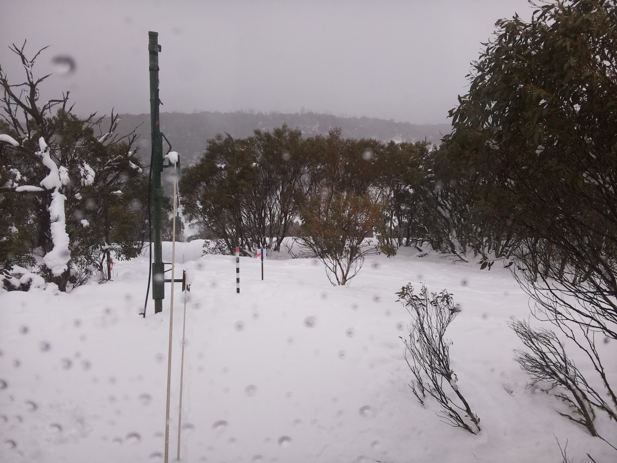 Bogong Web Cam 1:40pm Monday 28th of July 2025