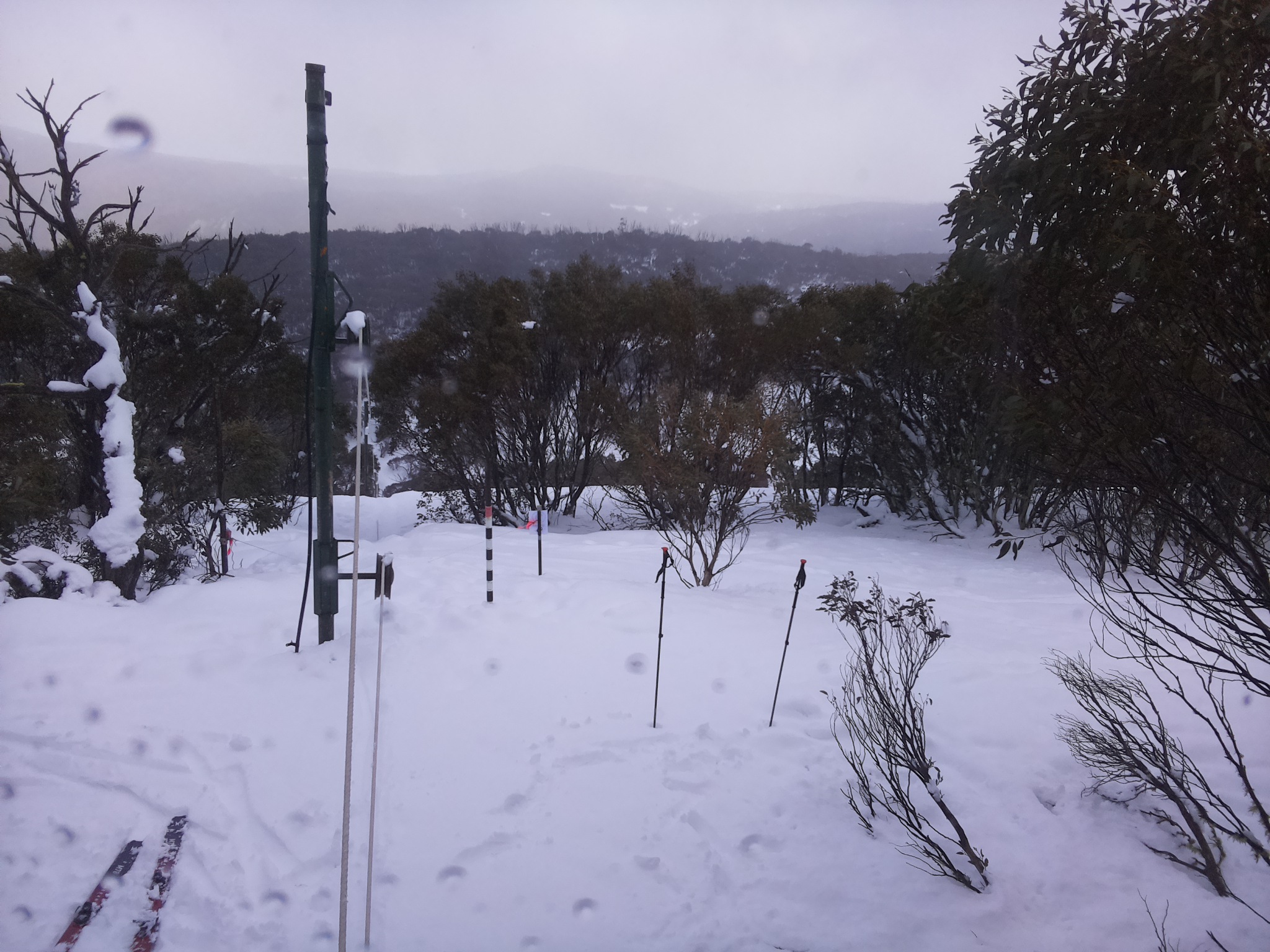 Bogong Web Cam 2:40pm Monday 28th of July 2025