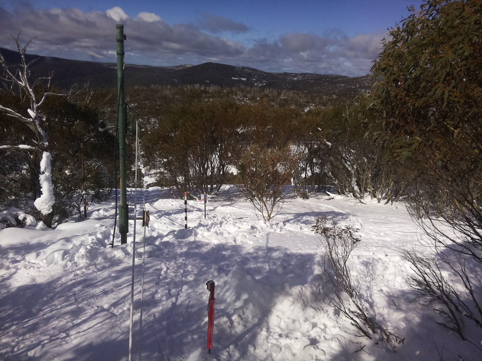 Bogong Web Cam 11:10am Tuesday 29th of July 2025