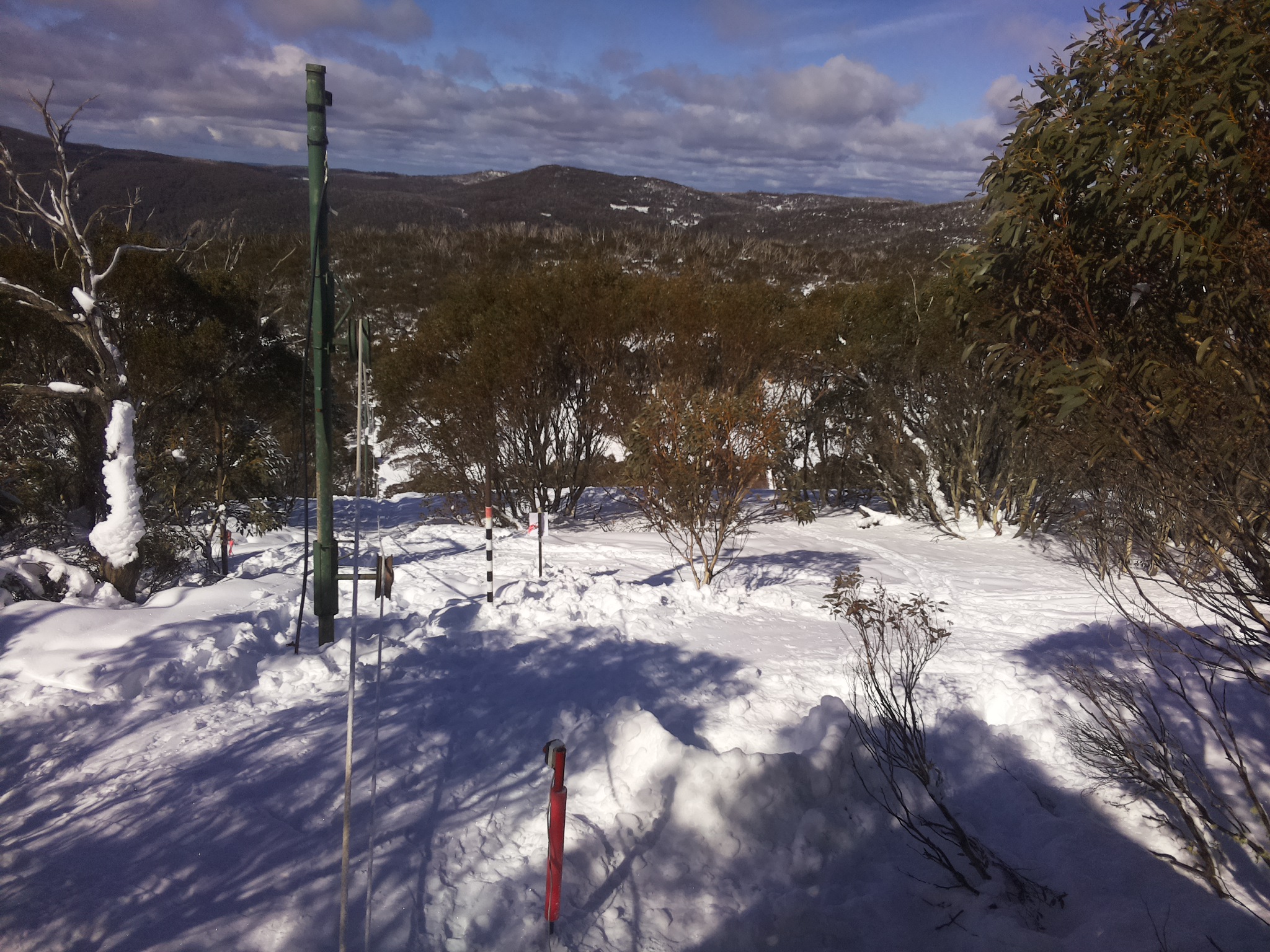 Bogong Web Cam 11:50am Tuesday 29th of July 2025