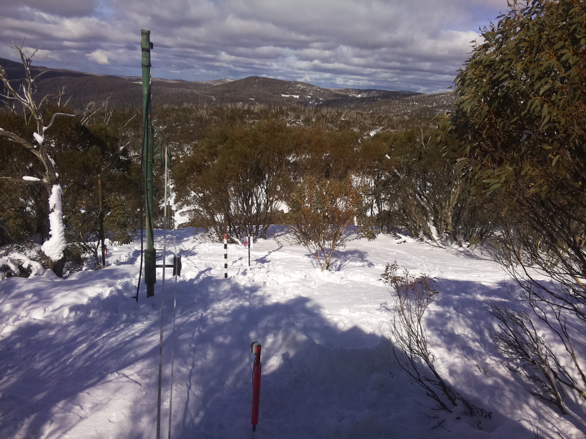 Bogong Web Cam 12:40pm Tuesday 29th of July 2025