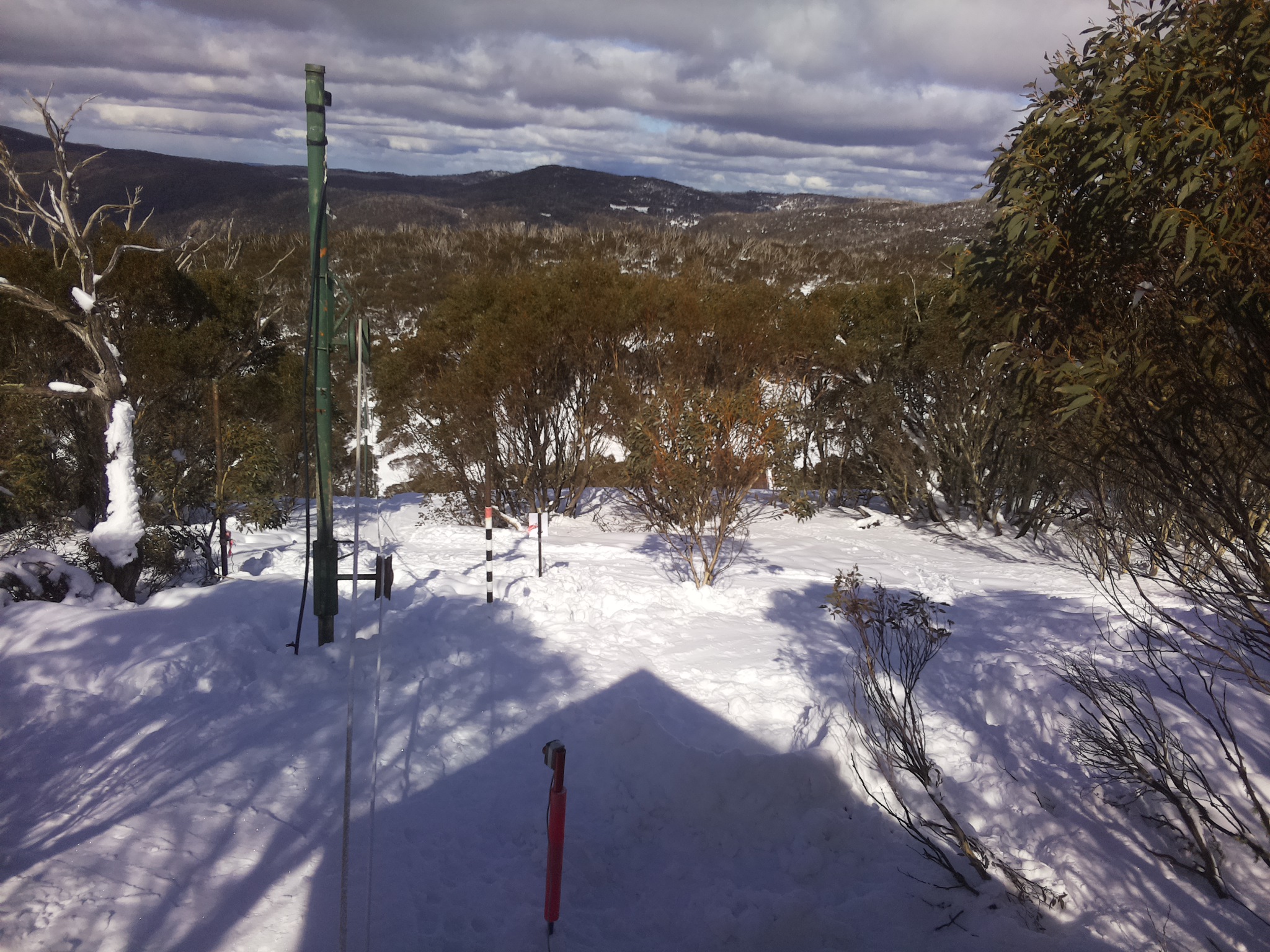 Bogong Web Cam 1:10pm Tuesday 29th of July 2025