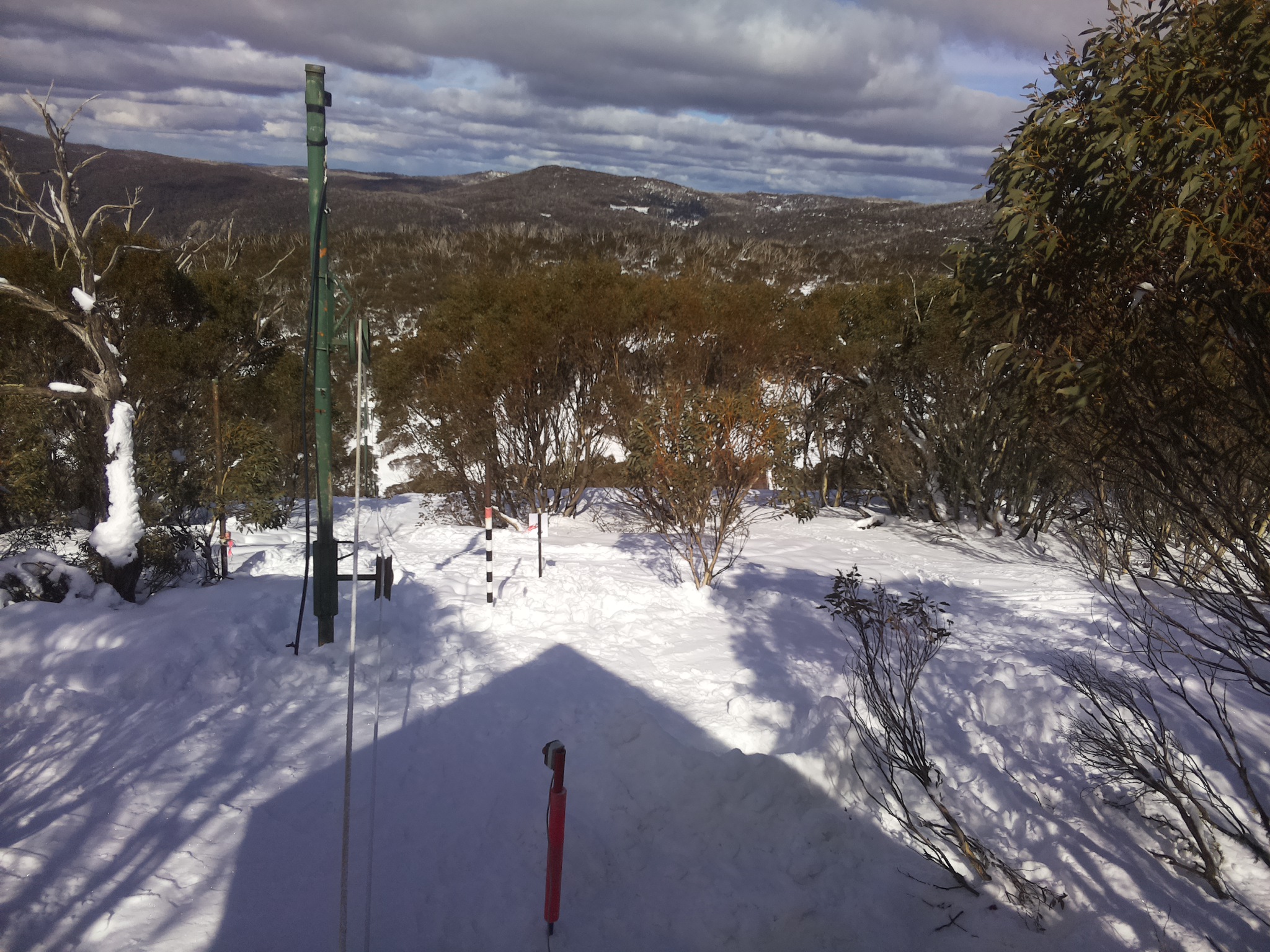 Bogong Web Cam 1:30pm Tuesday 29th of July 2025