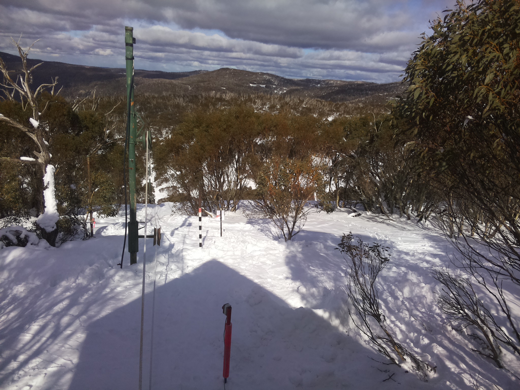 Bogong Web Cam 1:40pm Tuesday 29th of July 2025