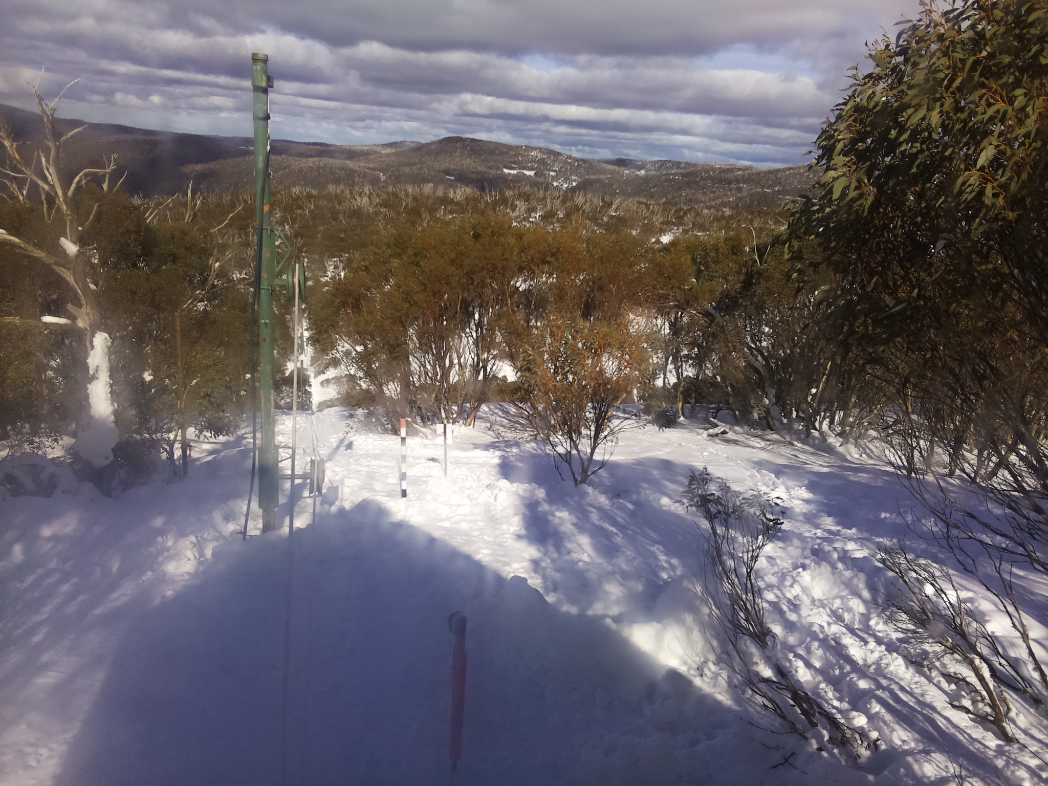 Bogong Web Cam 2:00pm Tuesday 29th of July 2025