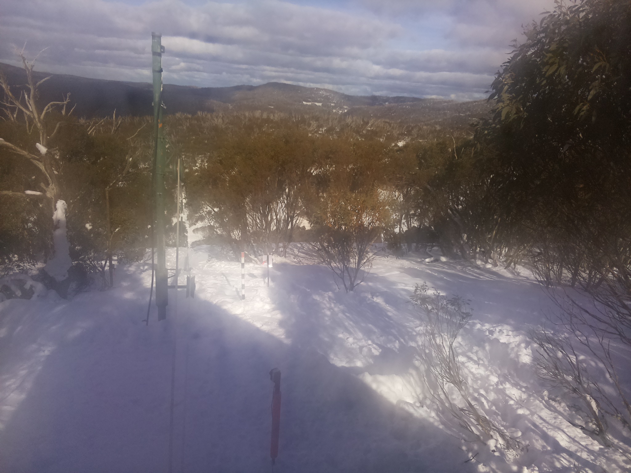 Bogong Web Cam 2:20pm Tuesday 29th of July 2025
