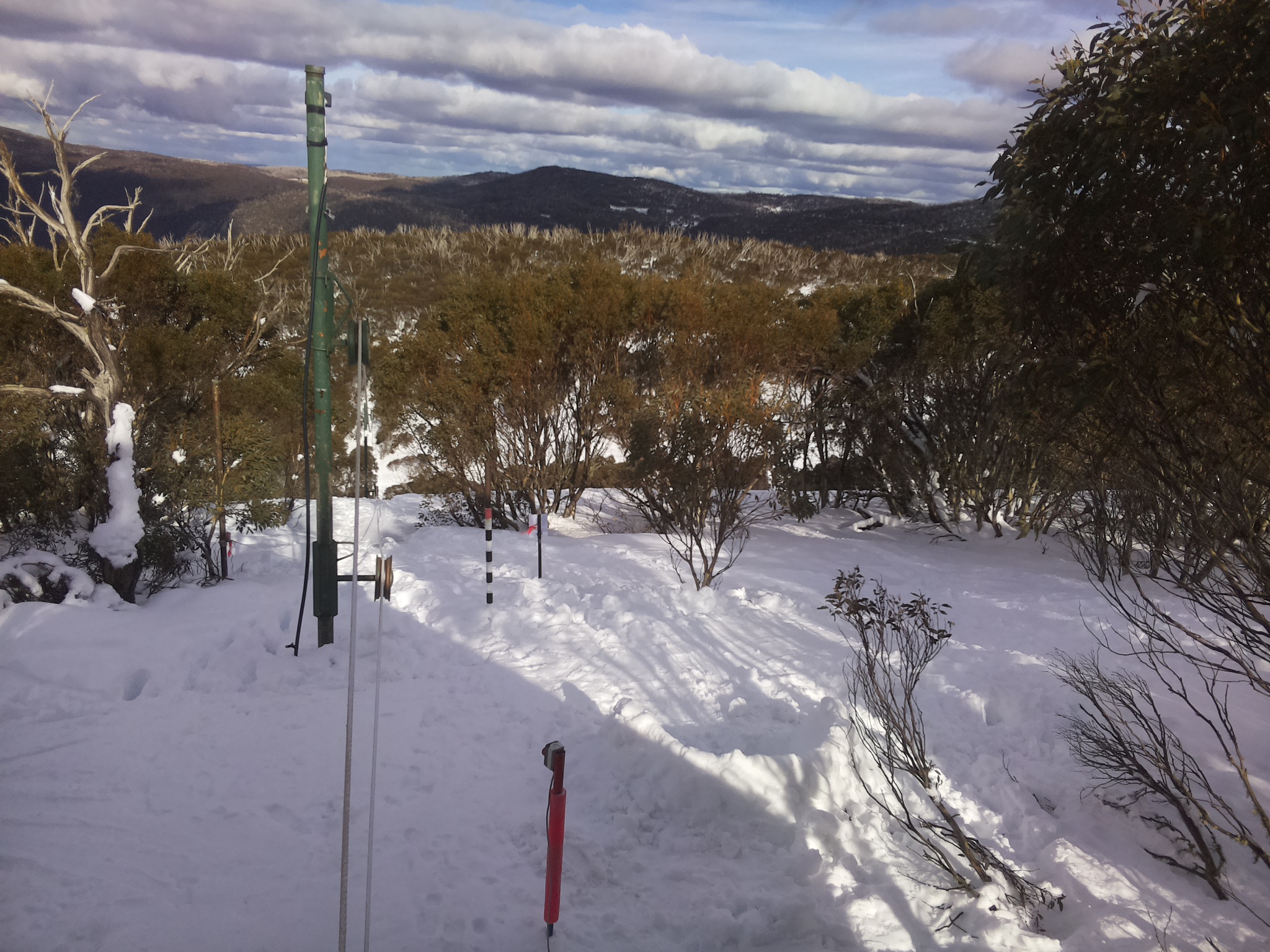 Bogong Web Cam 2:50pm Tuesday 29th of July 2025