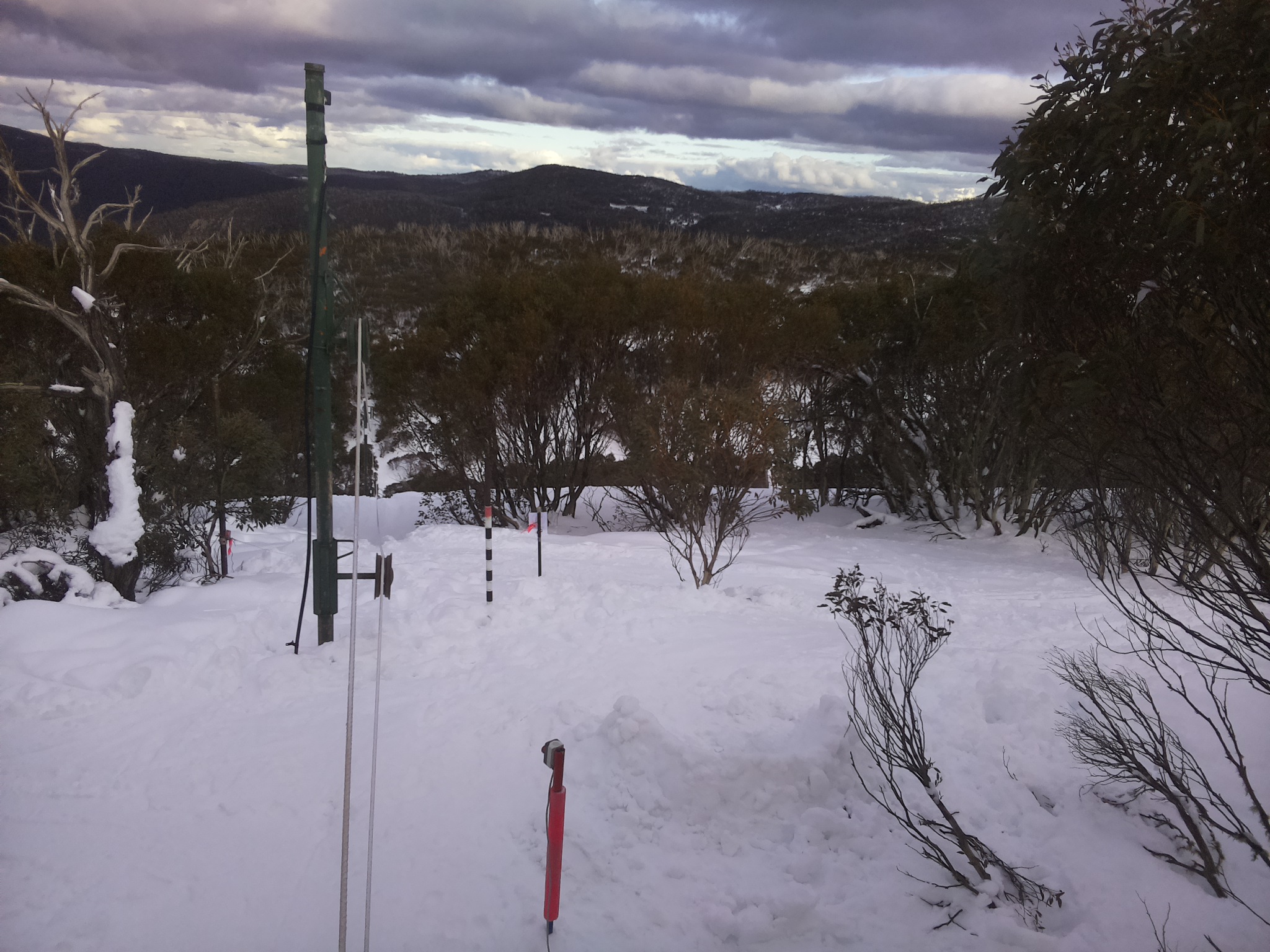 Bogong Web Cam 4:00pm Tuesday 29th of July 2025