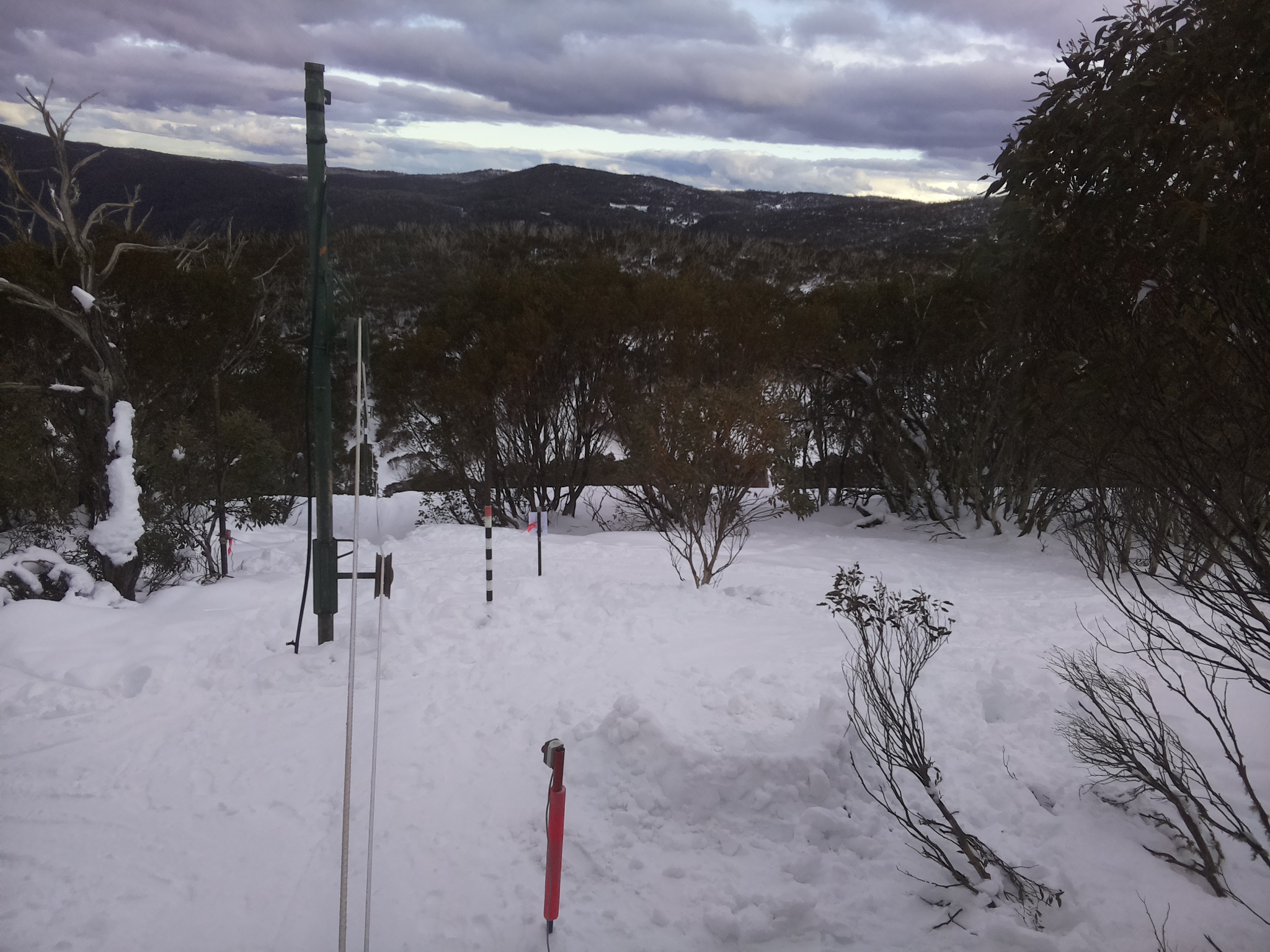 Bogong Web Cam 4:20pm Tuesday 29th of July 2025