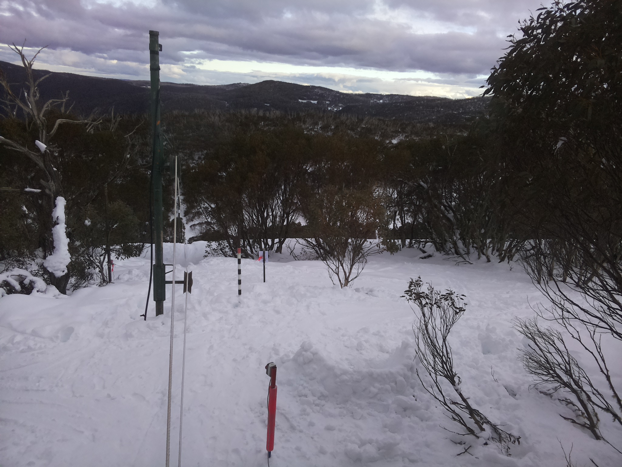 Bogong Web Cam 4:30pm Tuesday 29th of July 2025