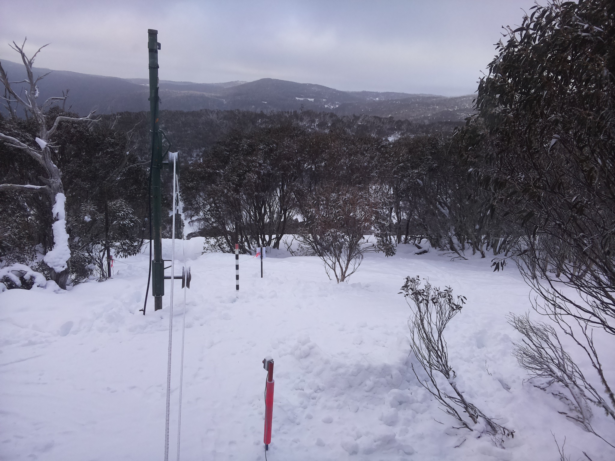 Bogong Web Cam 8:00am Wednesday 30th of July 2025