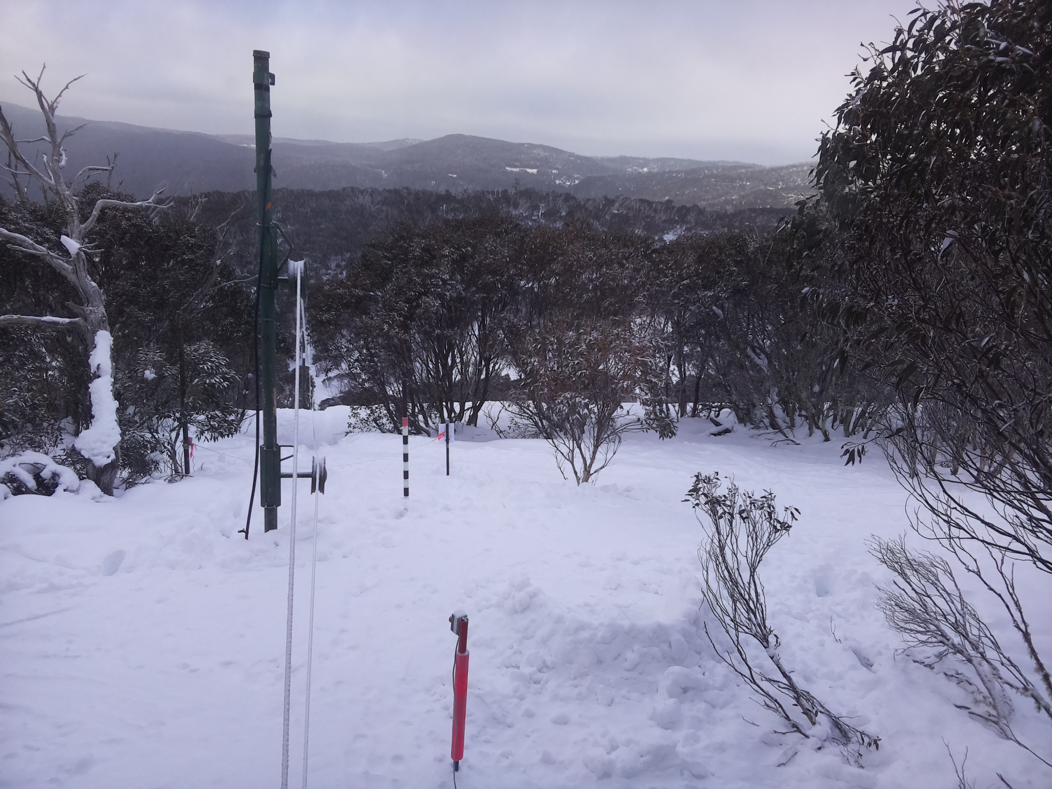 Bogong Web Cam 8:10am Wednesday 30th of July 2025