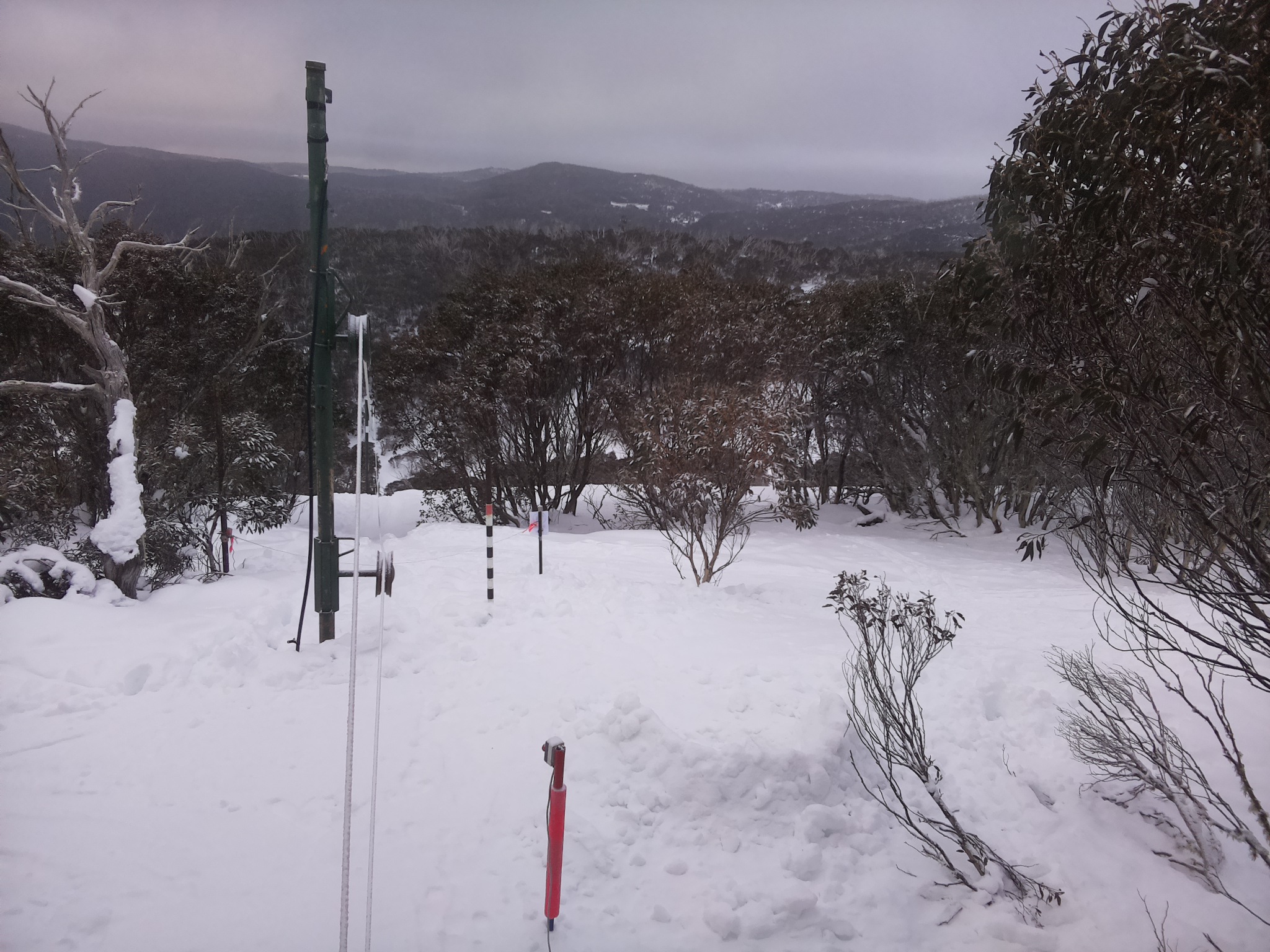 Bogong Web Cam 8:30am Wednesday 30th of July 2025