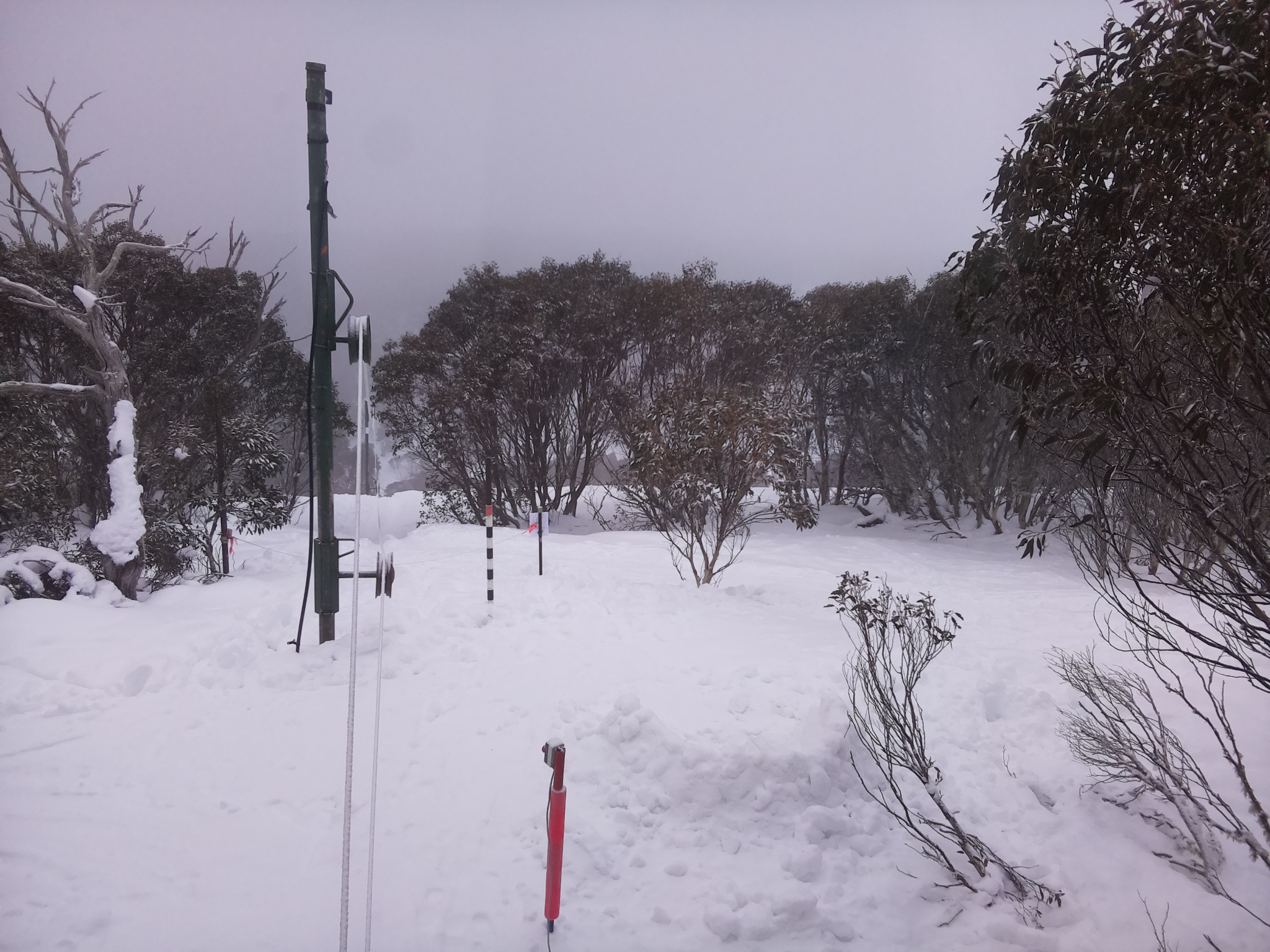 Bogong Web Cam 9:40am Wednesday 30th of July 2025