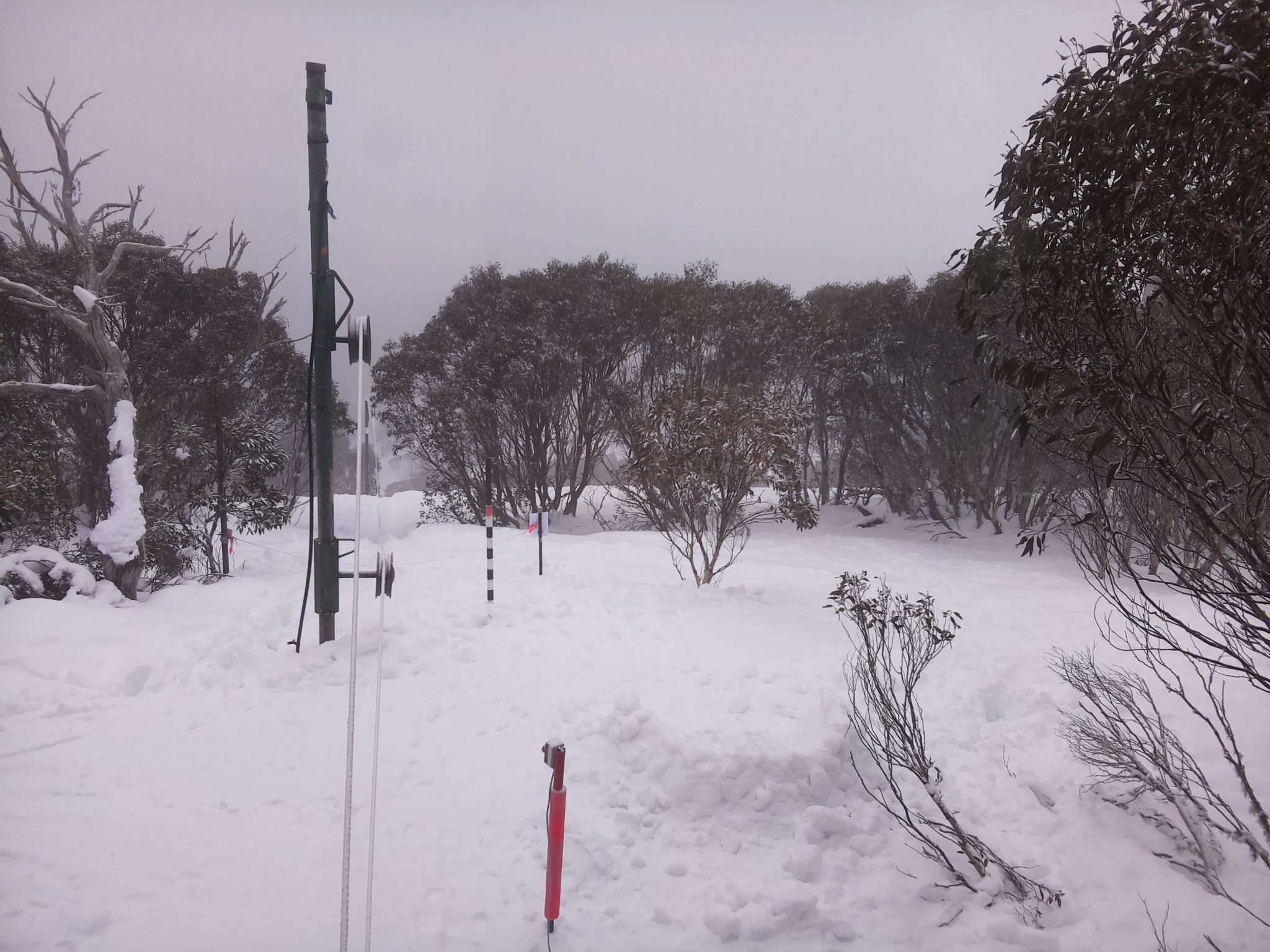 Bogong Web Cam 9:50am Wednesday 30th of July 2025