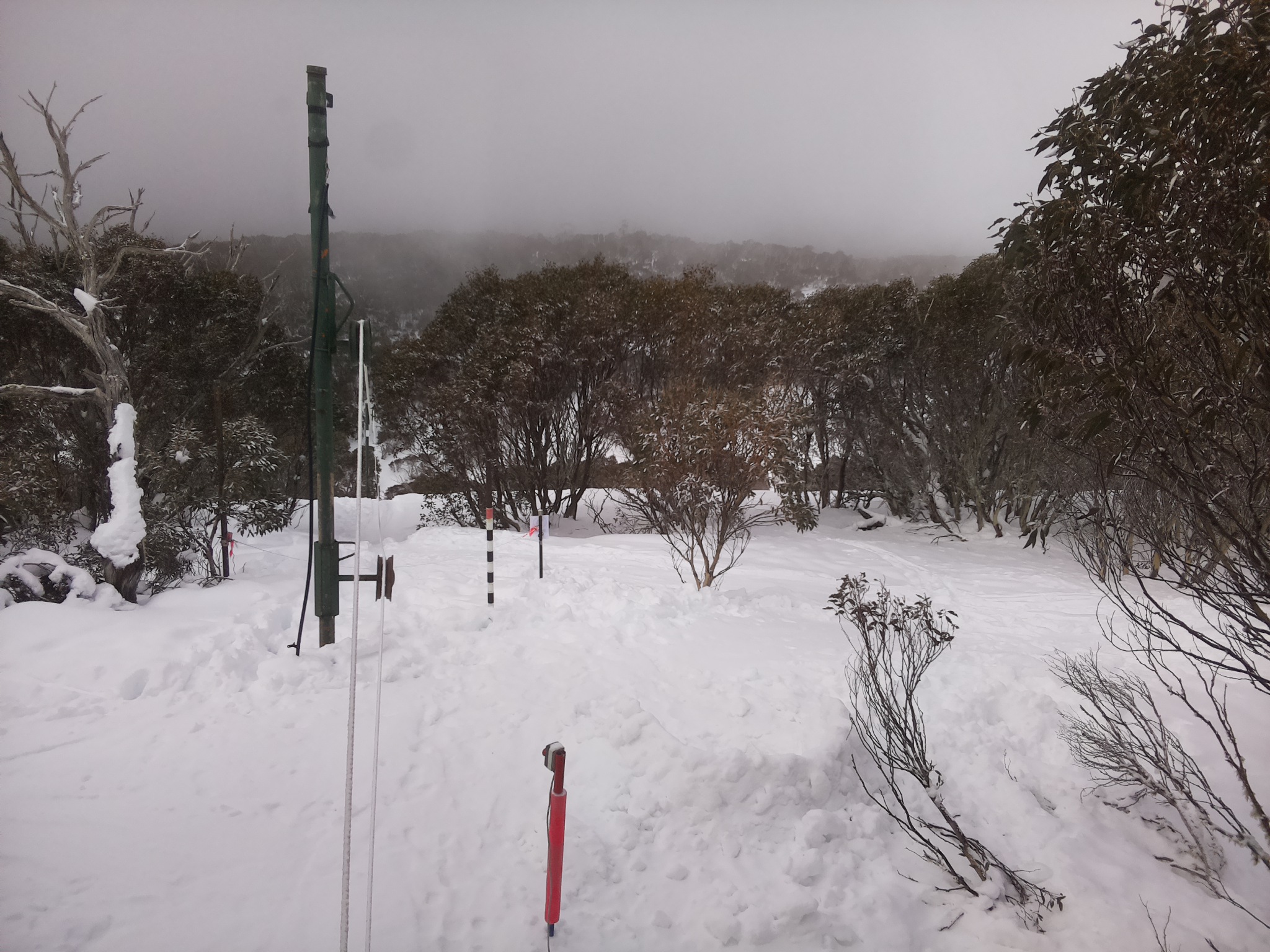 Bogong Web Cam 10:40am Wednesday 30th of July 2025