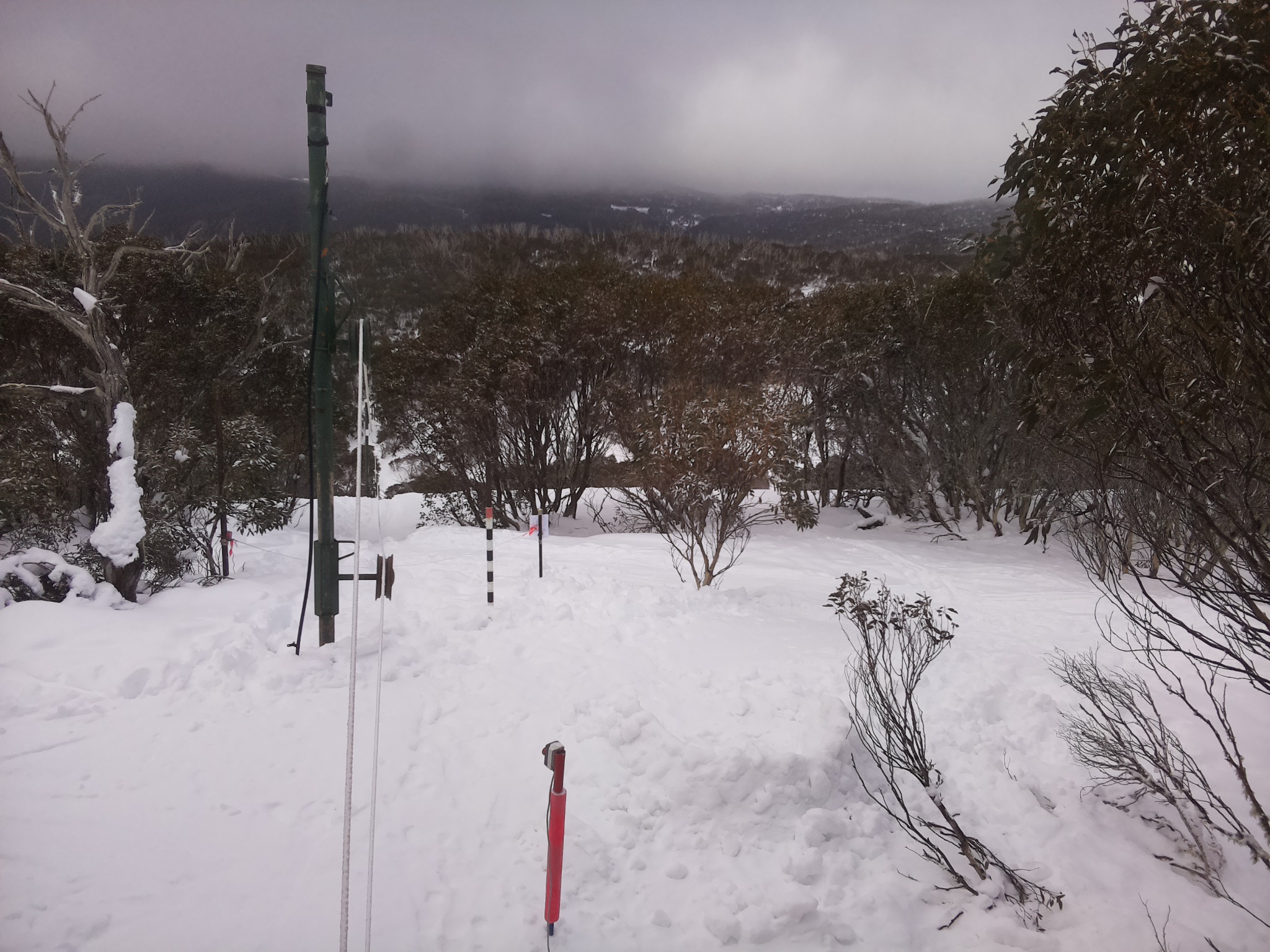 Bogong Web Cam 11:10am Wednesday 30th of July 2025