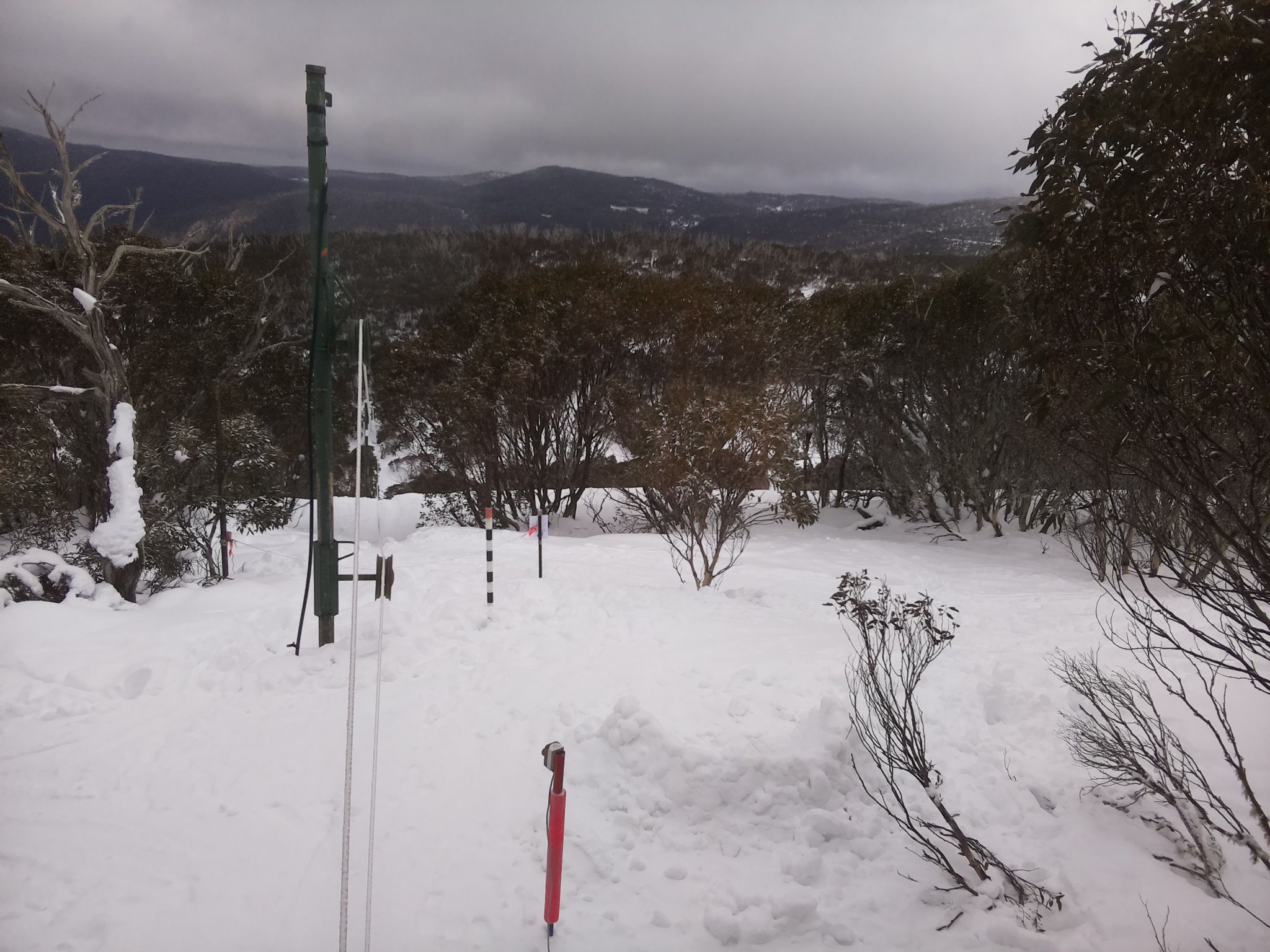 Bogong Web Cam 12:30pm Wednesday 30th of July 2025