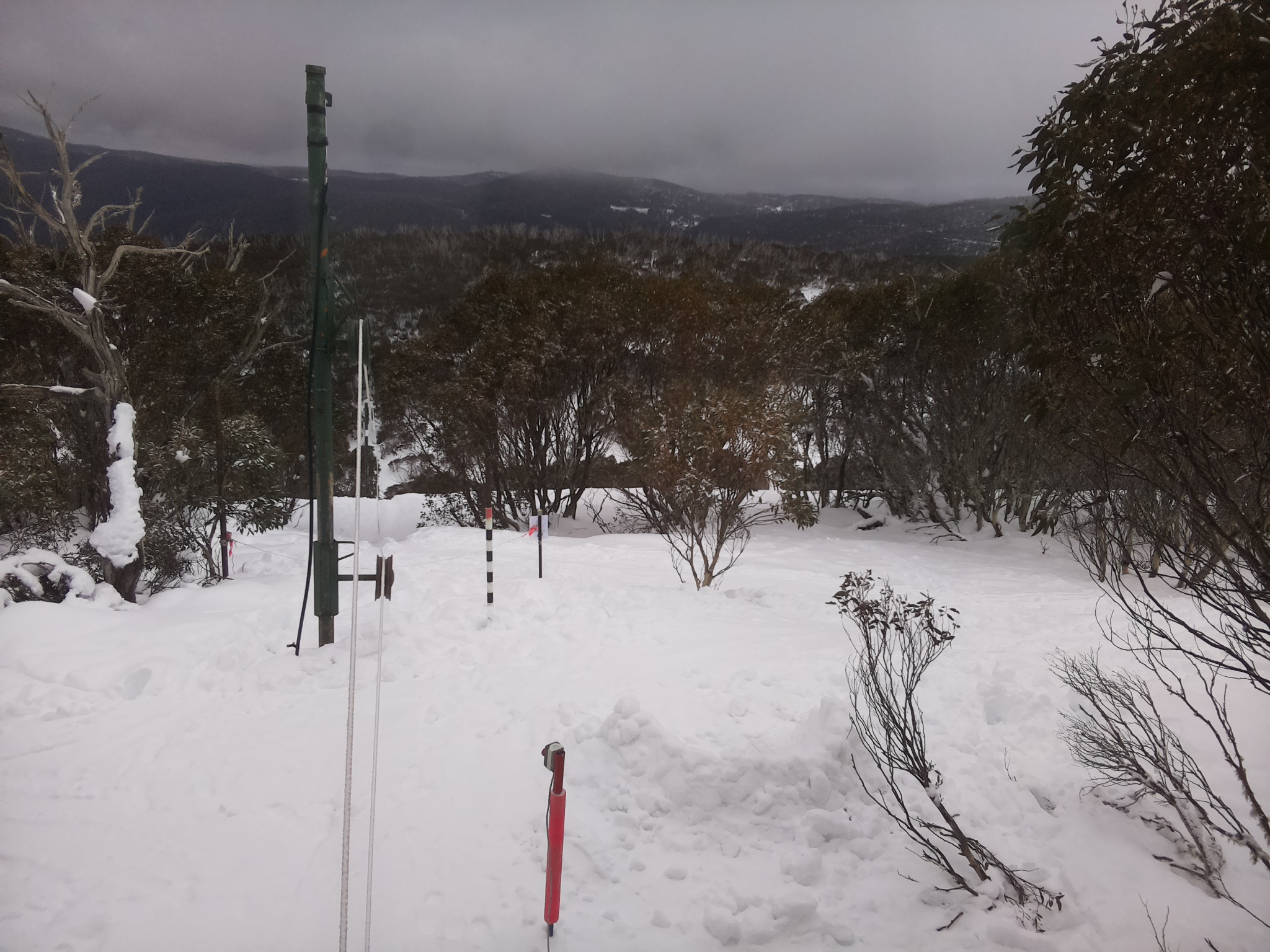 Bogong Web Cam 12:40pm Wednesday 30th of July 2025