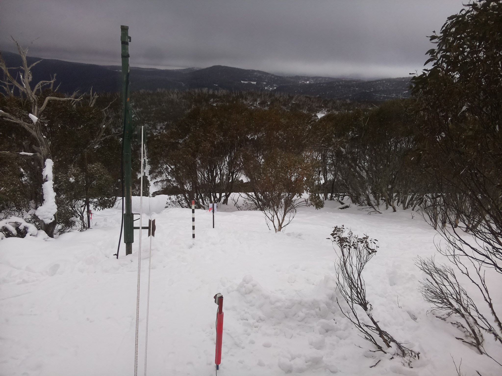 Bogong Web Cam 1:50pm Wednesday 30th of July 2025