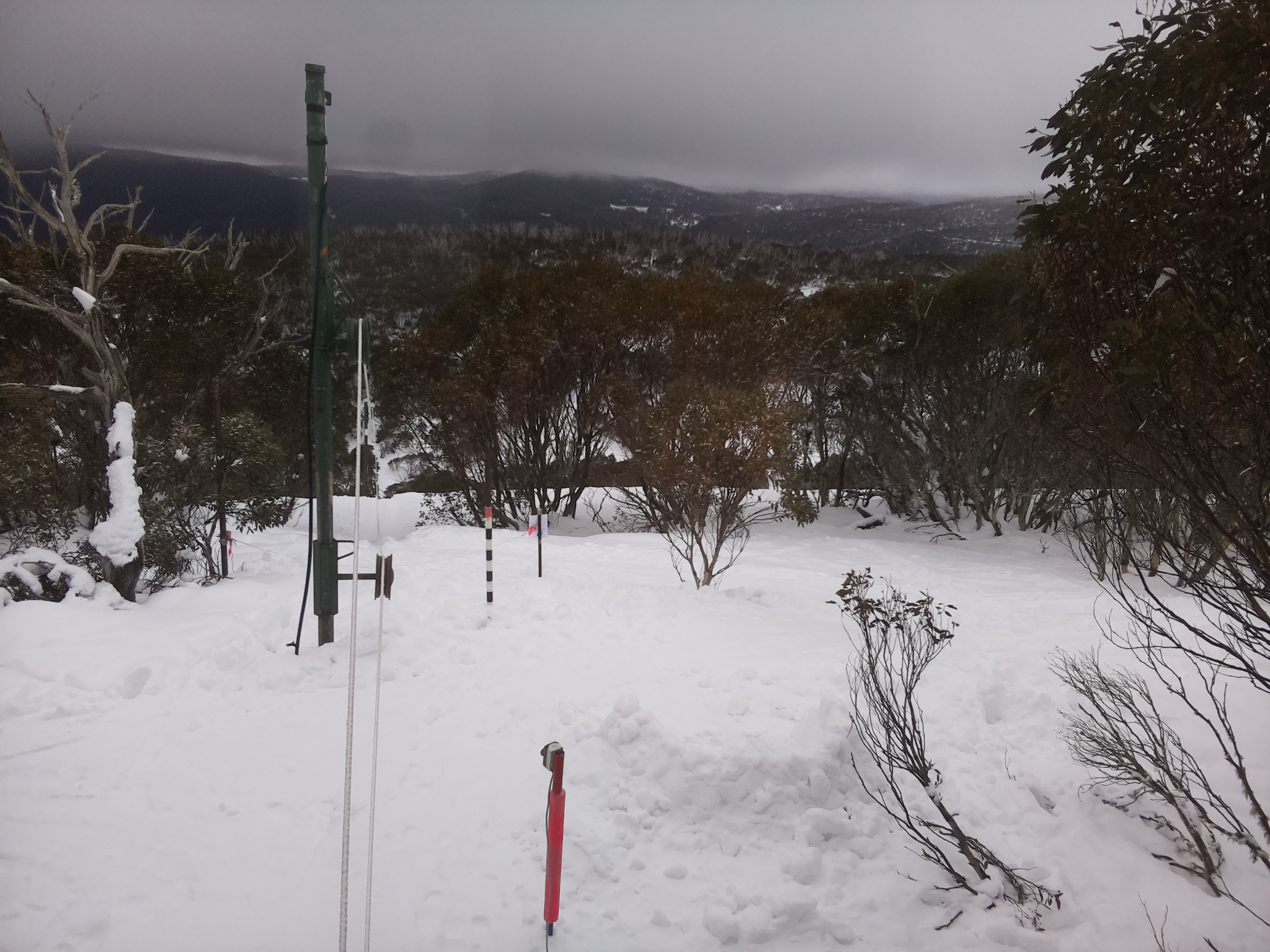 Bogong Web Cam 2:00pm Wednesday 30th of July 2025
