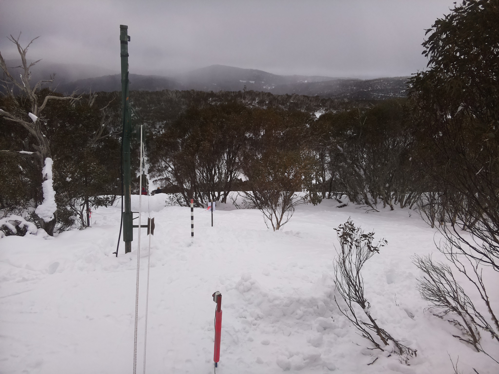 Bogong Web Cam 2:40pm Wednesday 30th of July 2025