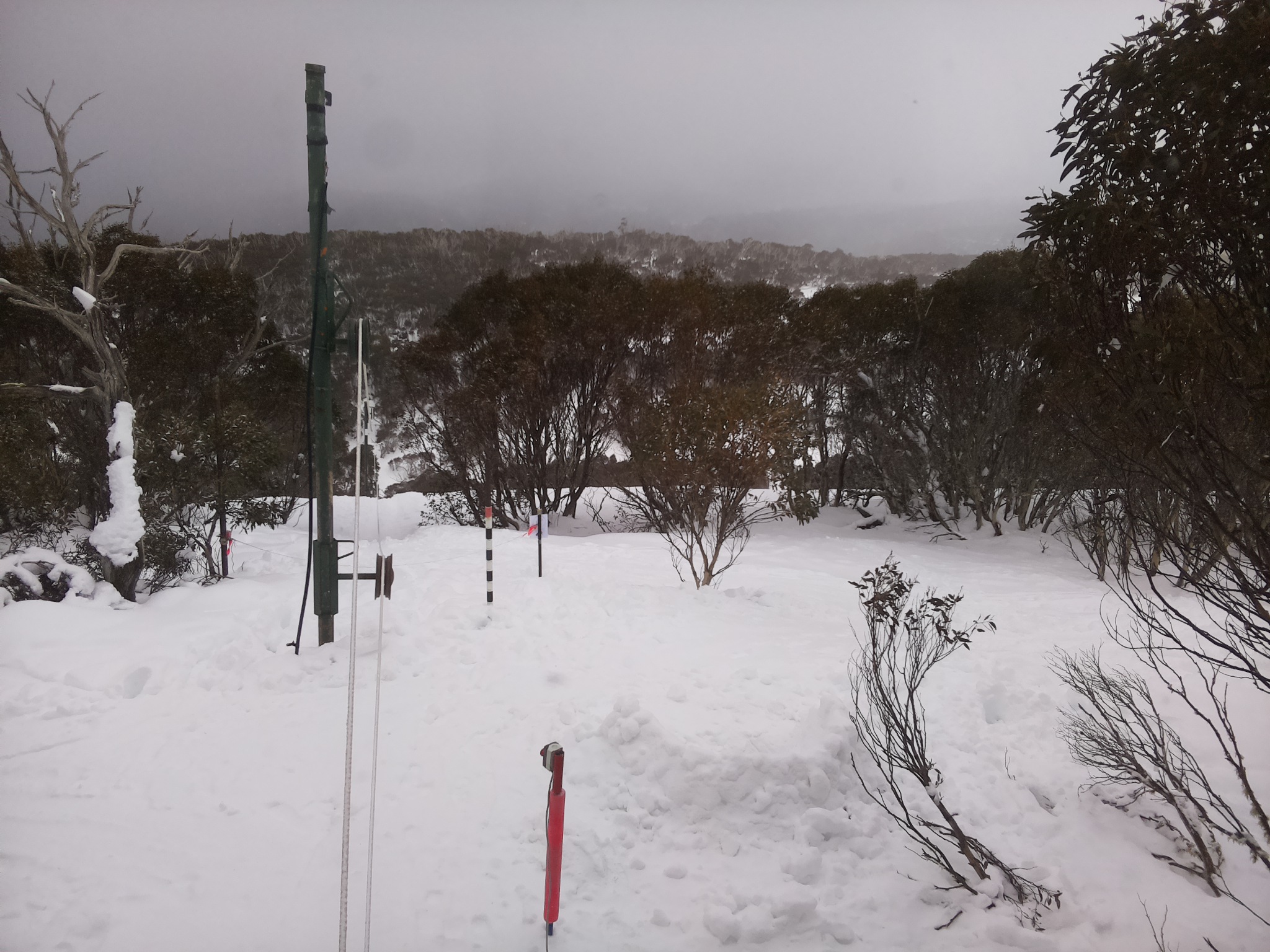 Bogong Web Cam 2:50pm Wednesday 30th of July 2025