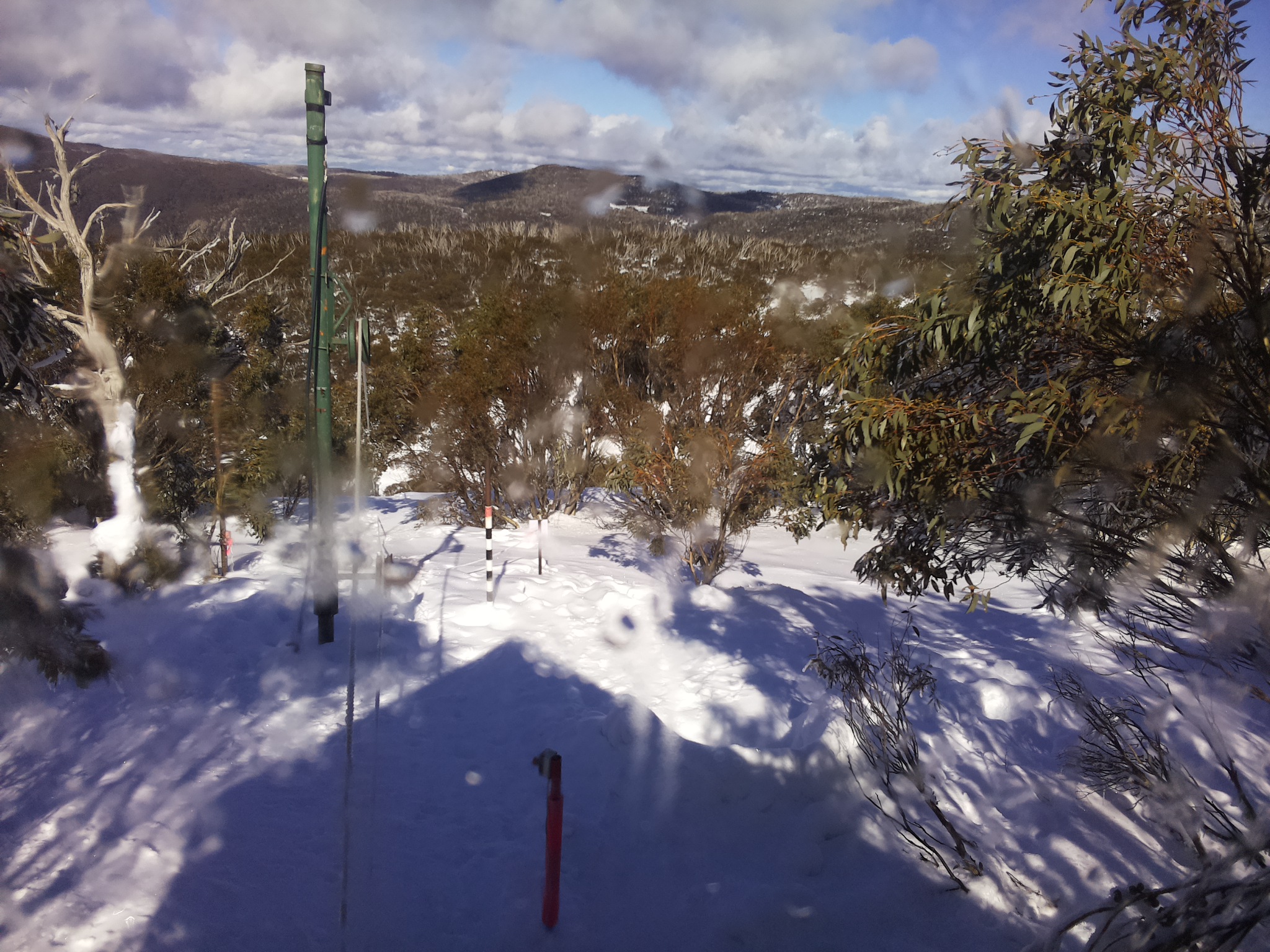 Bogong Web Cam 1:40pm Friday 1st of August 2025