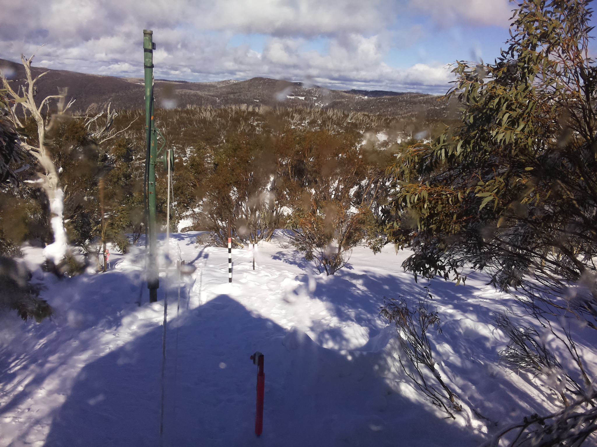 Bogong Web Cam 1:50pm Friday 1st of August 2025