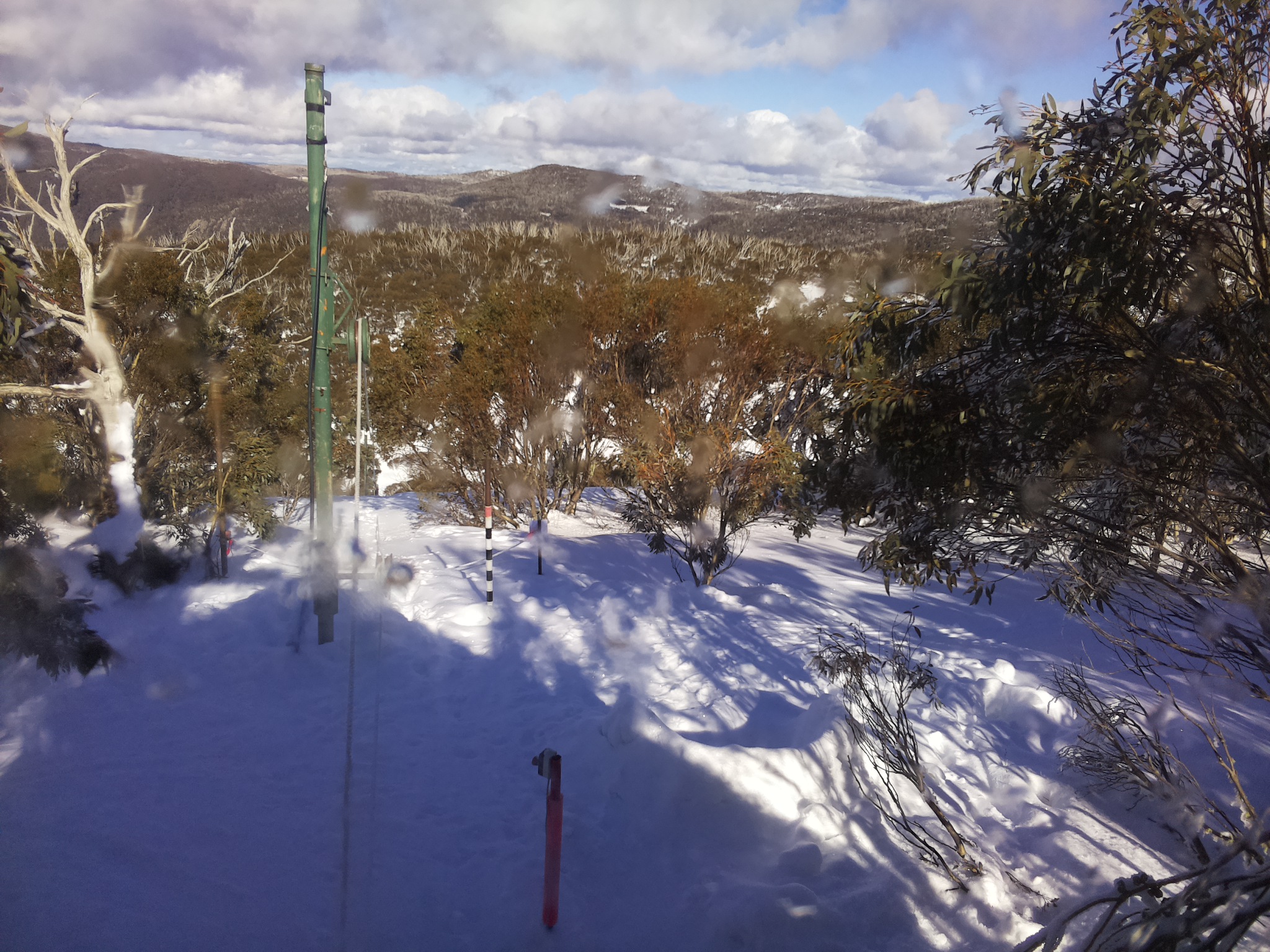 Bogong Web Cam 2:30pm Friday 1st of August 2025