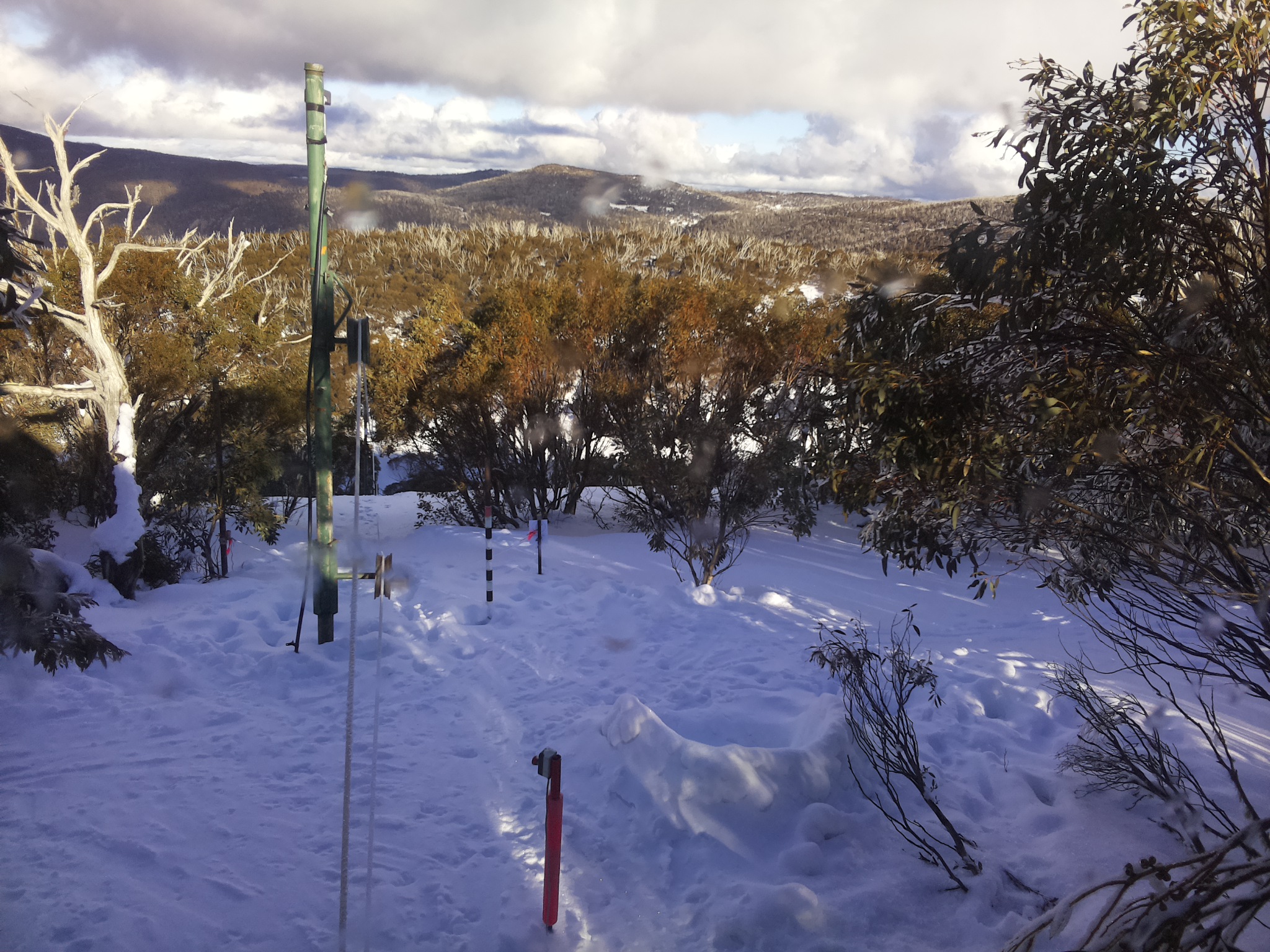 Bogong Web Cam 3:50pm Friday 1st of August 2025