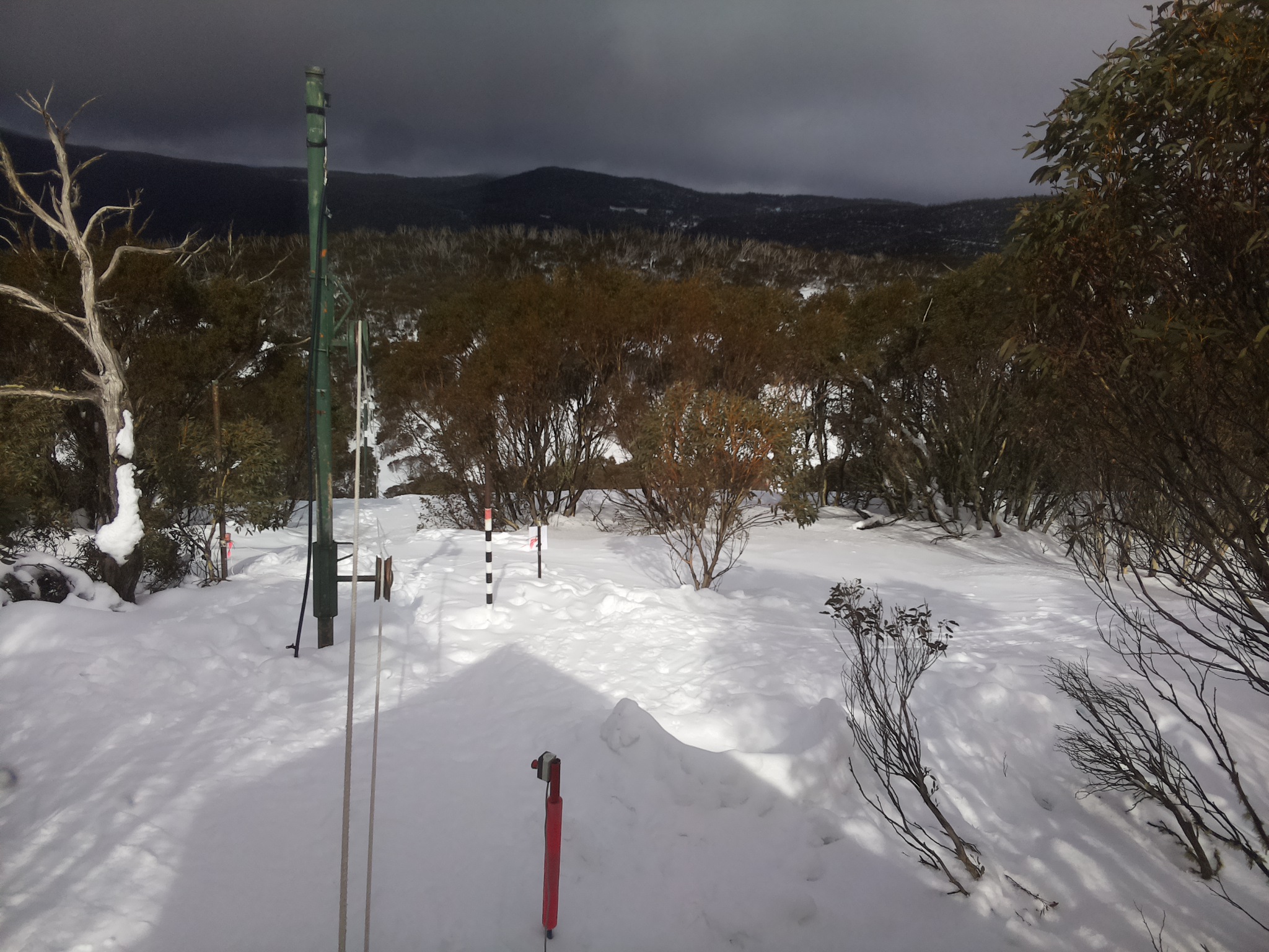 Bogong Web Cam 1:40pm Saturday 2nd of August 2025