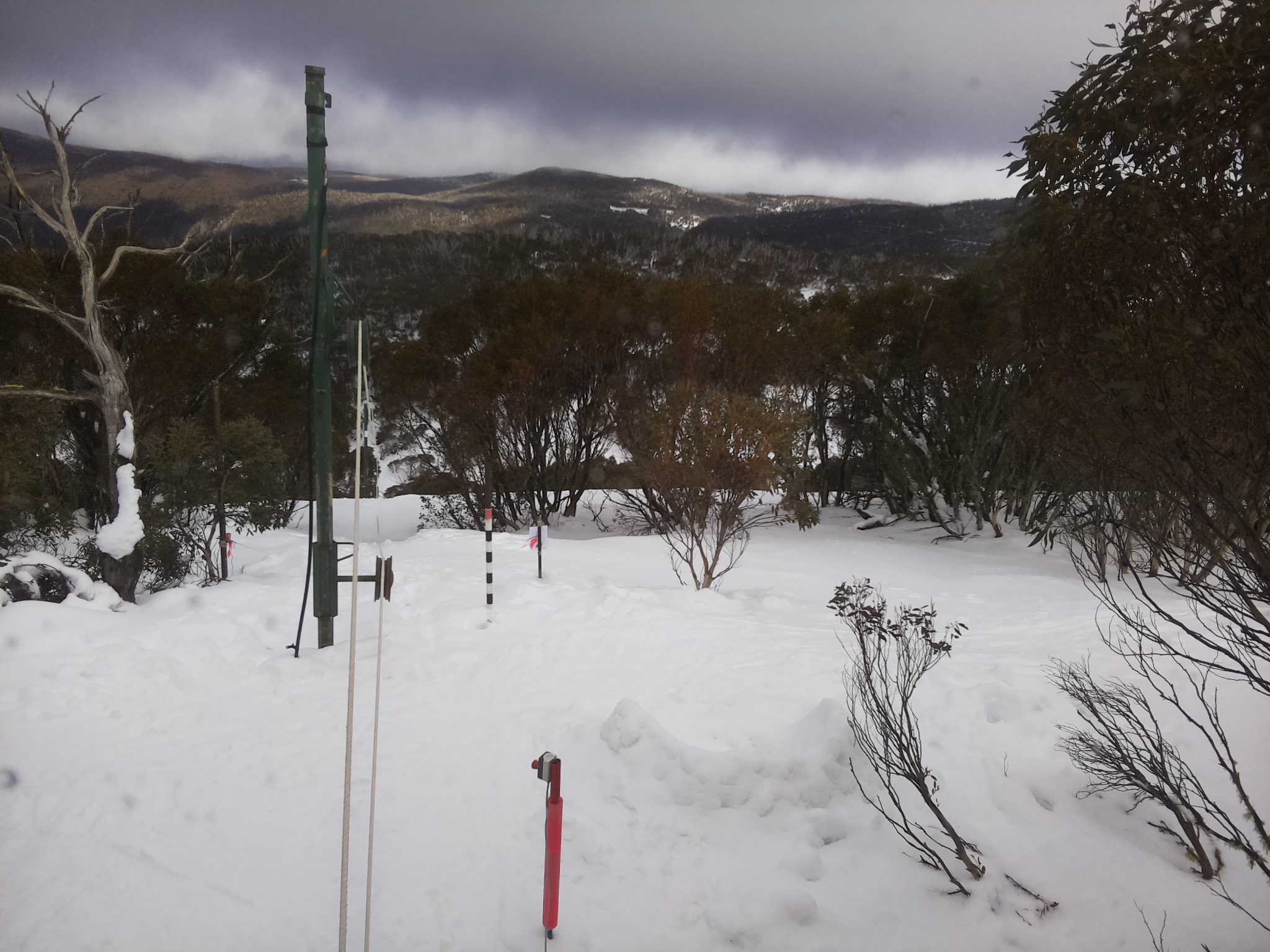 Bogong Web Cam 1:50pm Saturday 2nd of August 2025
