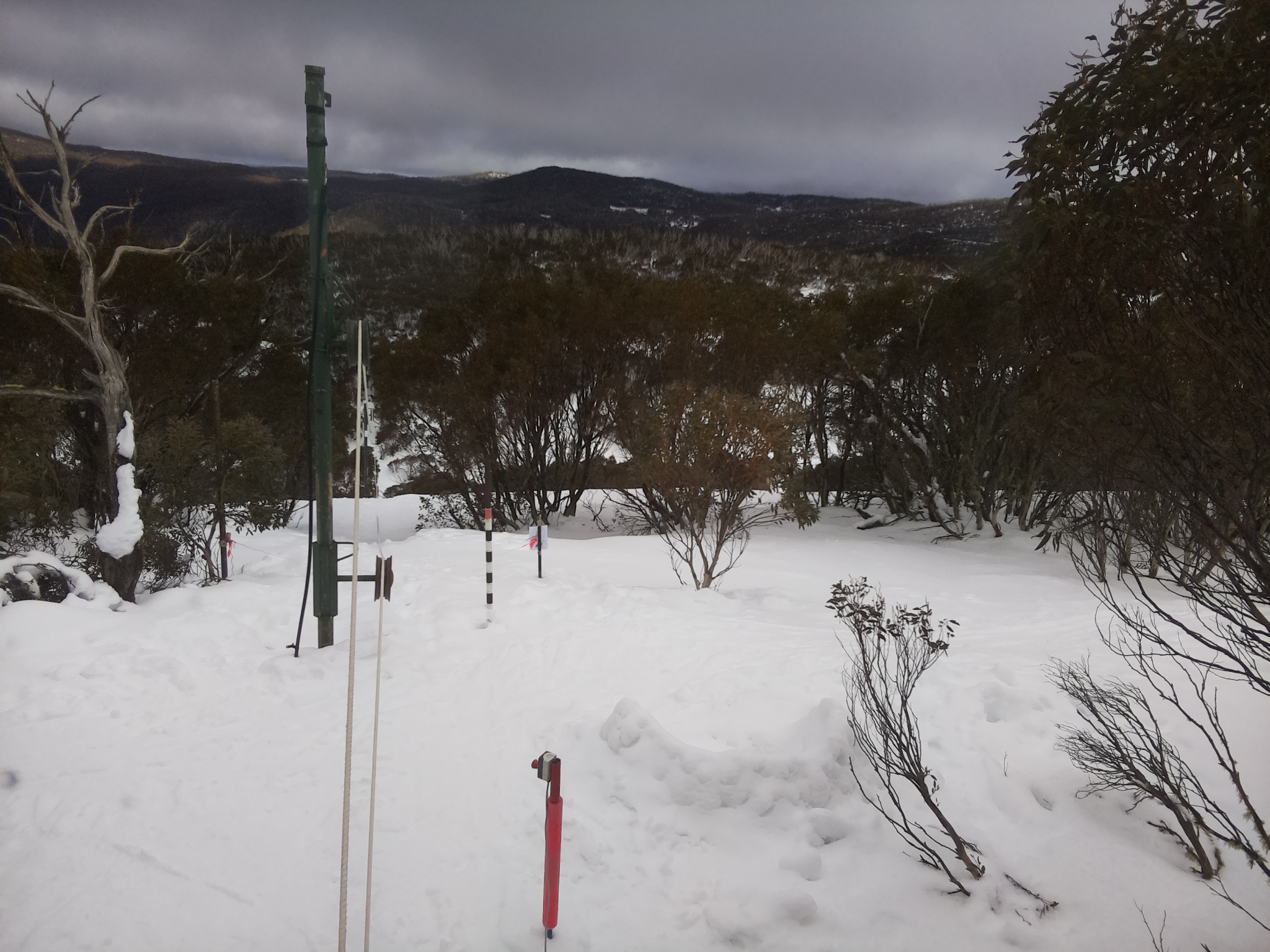 Bogong Web Cam 2:00pm Saturday 2nd of August 2025