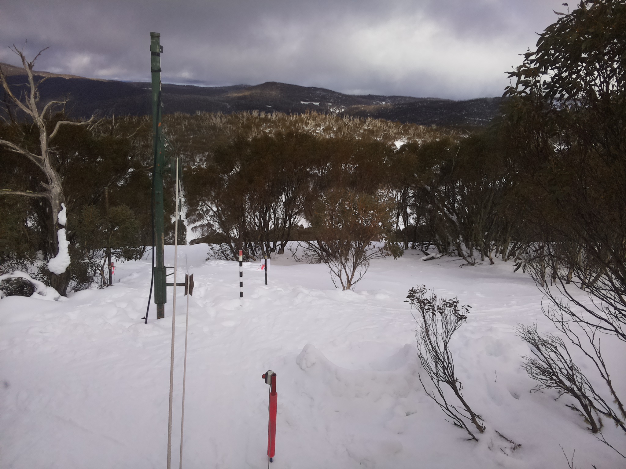 Bogong Web Cam 2:20pm Saturday 2nd of August 2025