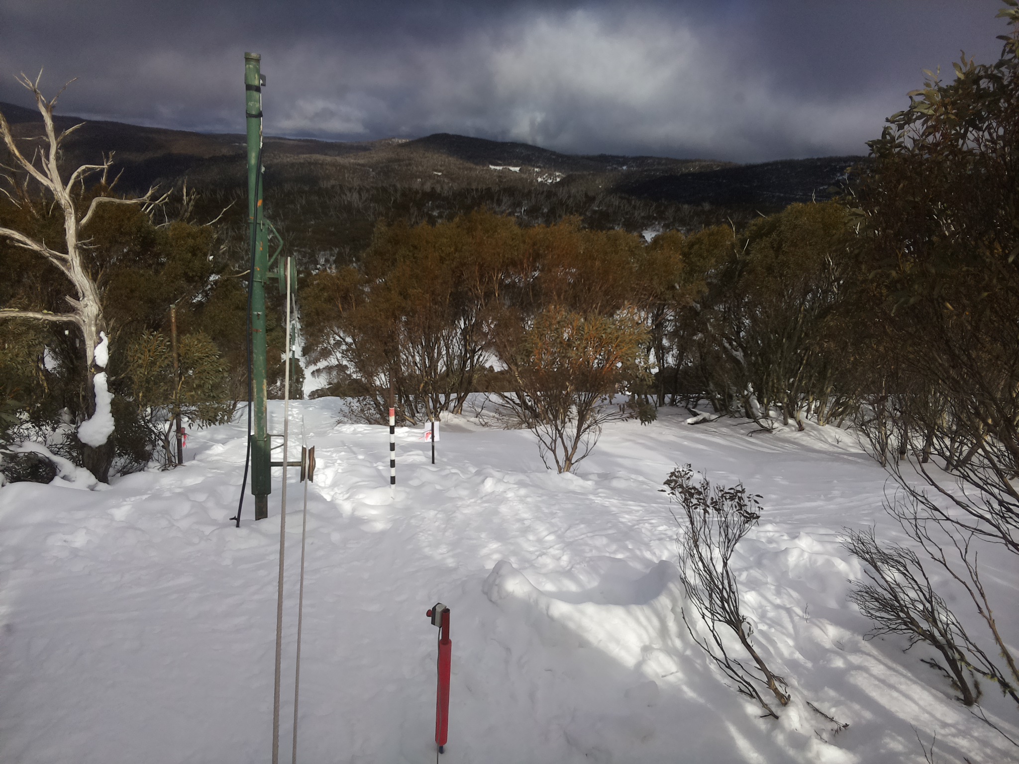 Bogong Web Cam 2:30pm Saturday 2nd of August 2025